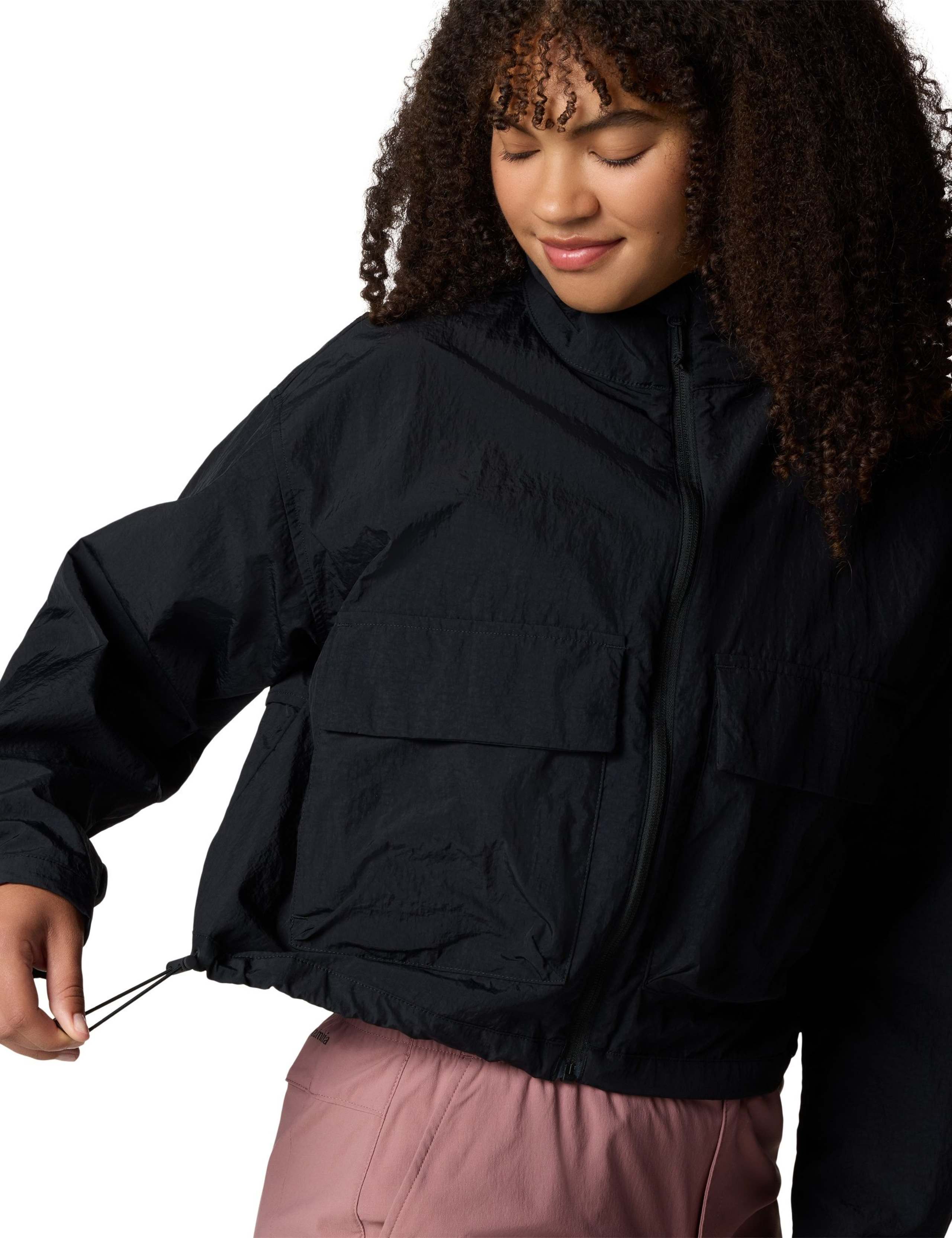 Paracutie™ Zip Up Cropped Windbreaker Jacket 2 of 7