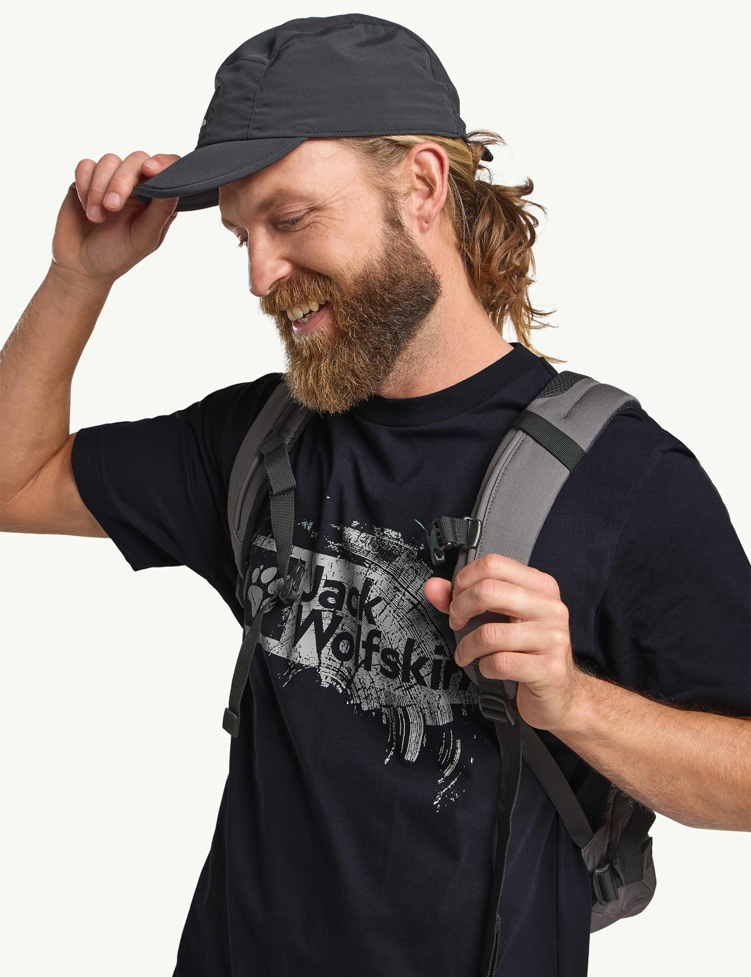 Brand Pure Cotton Crew Neck Graphic T-Shirt 3 of 5