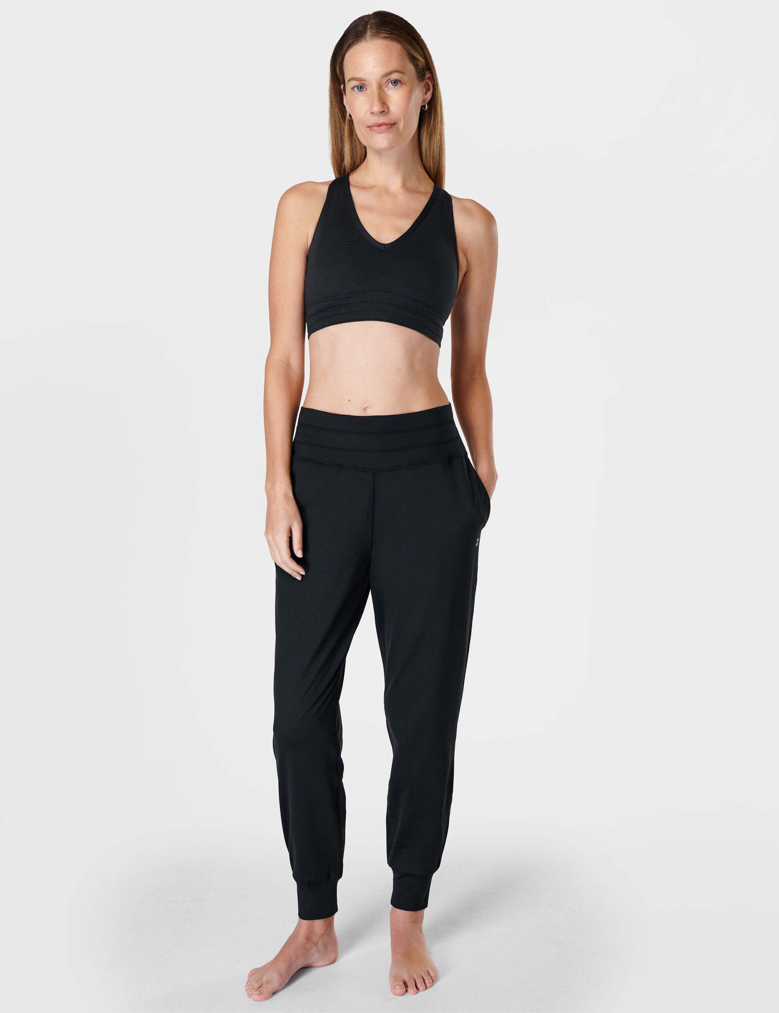 Gaia Cuffed High Waisted Yoga Joggers 3 of 6
