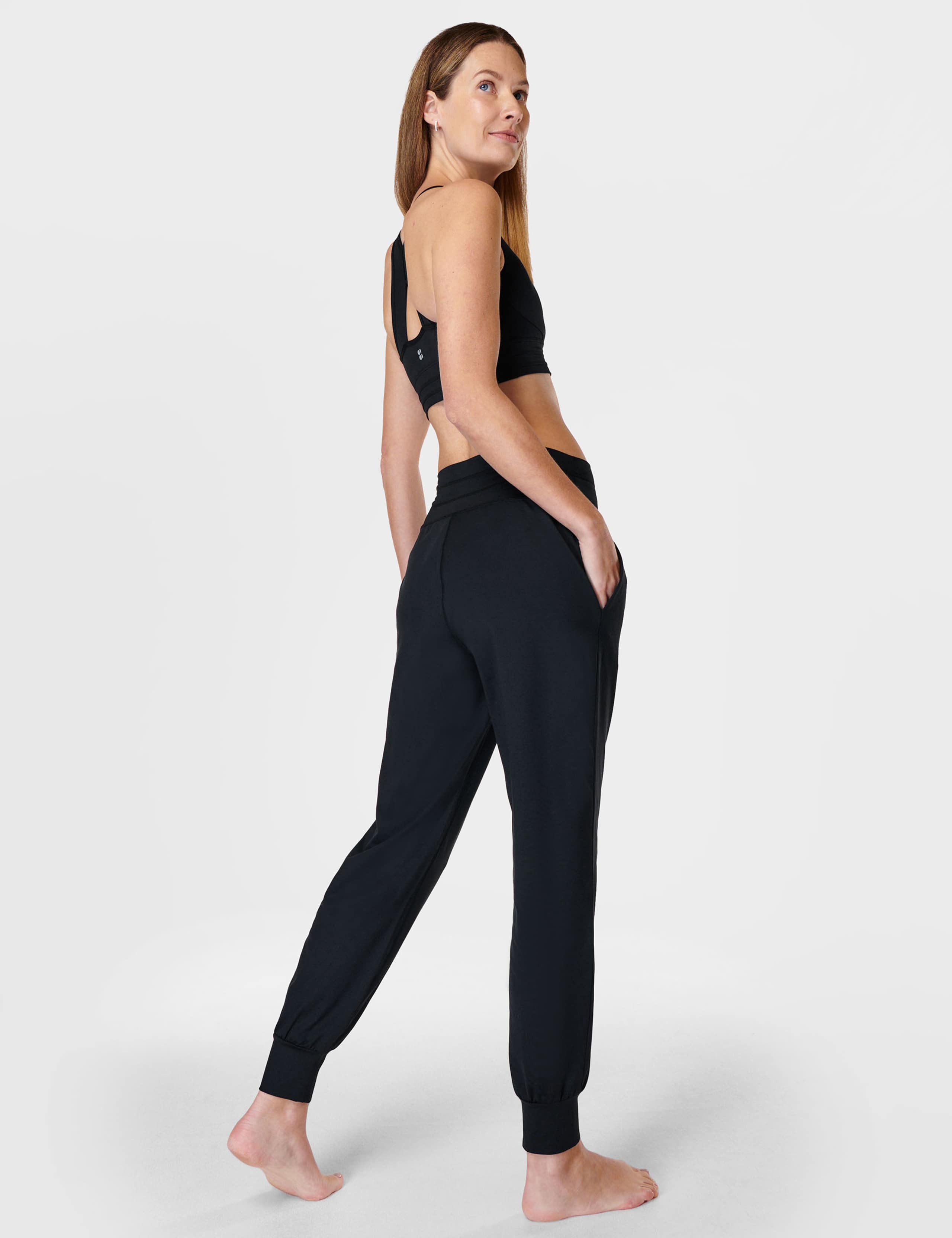 Gaia Cuffed High Waisted Yoga Joggers 4 of 6