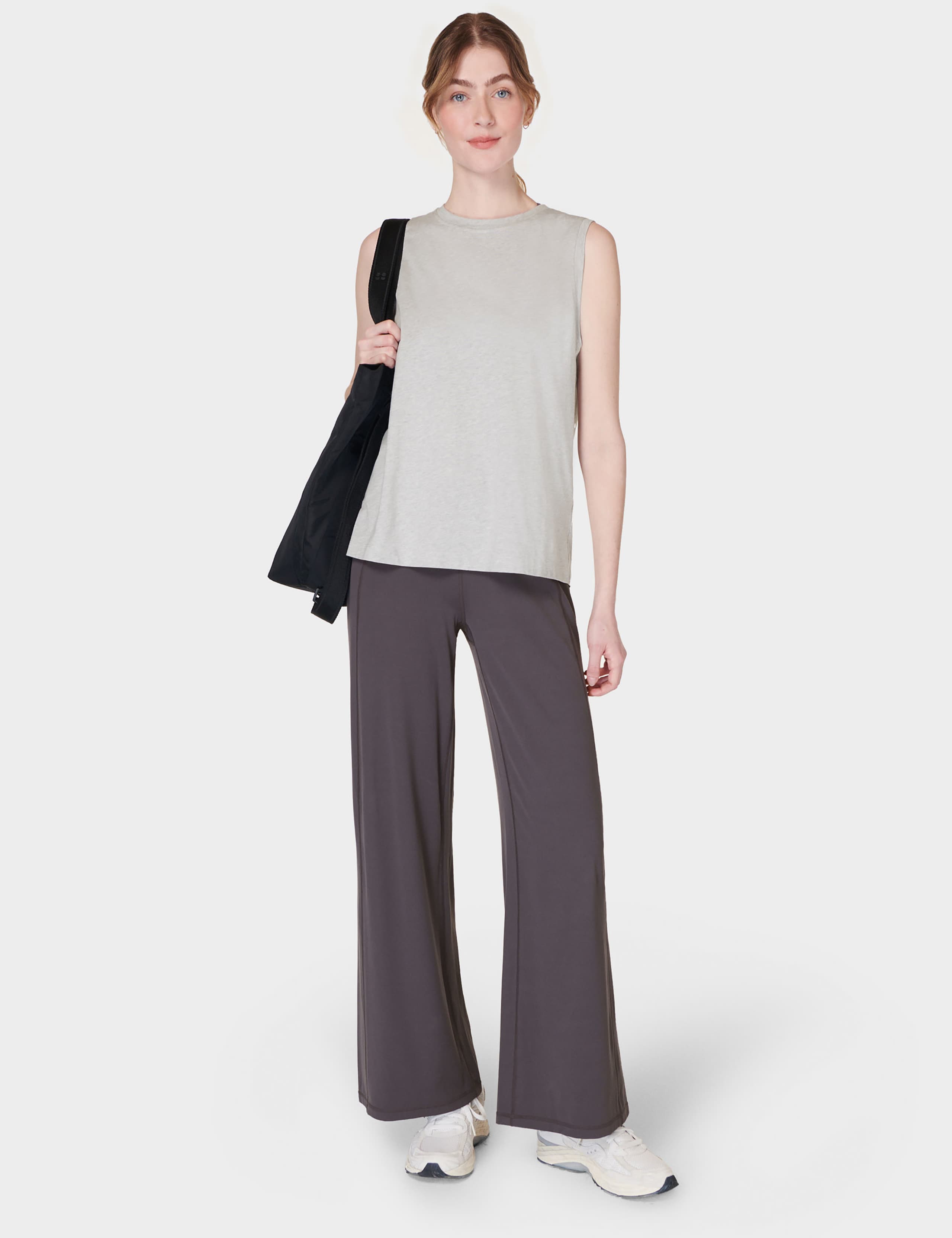 Essential Cotton Rich Crew Neck Vest Top 3 of 6