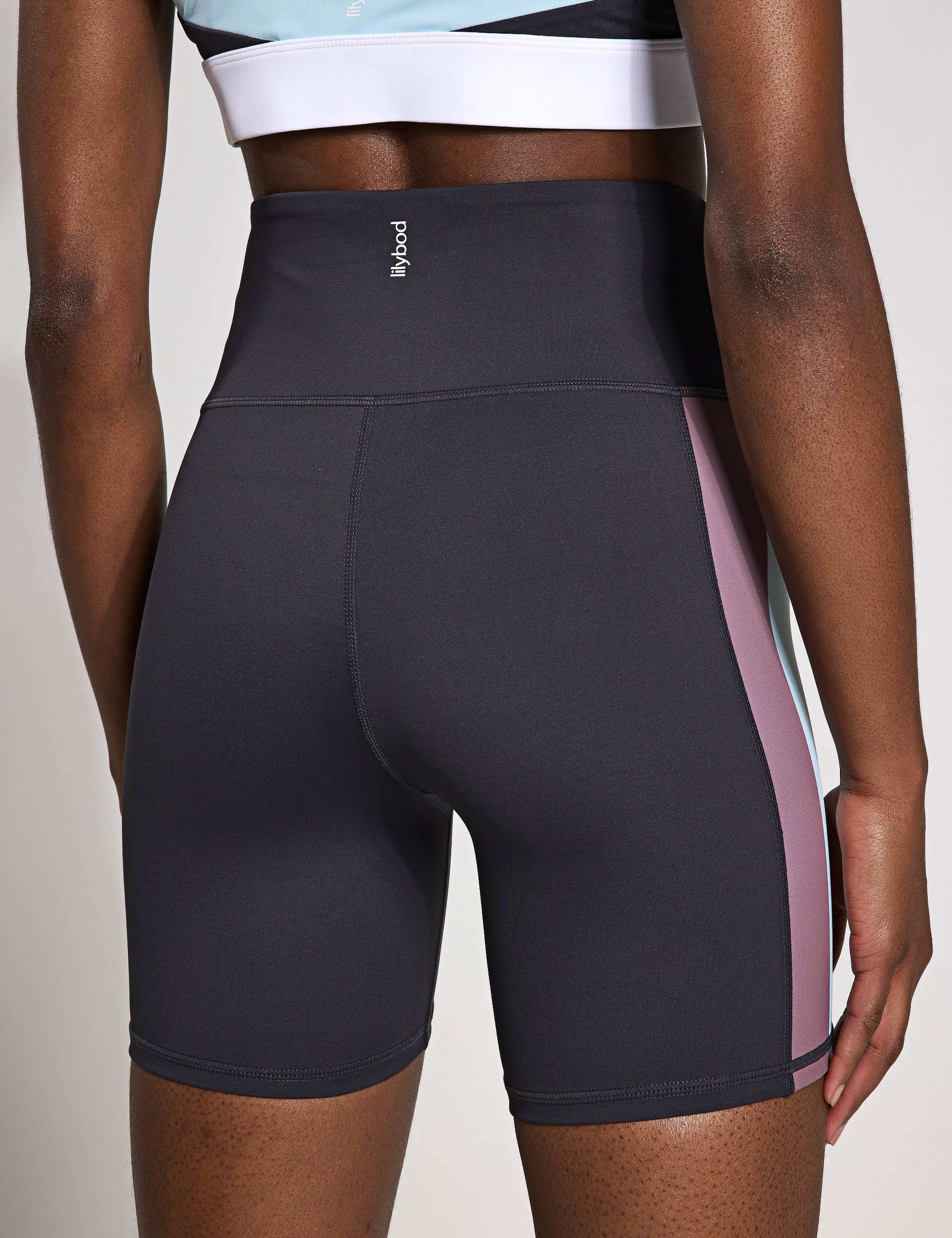 High Waisted Gym Shorts 3 of 4