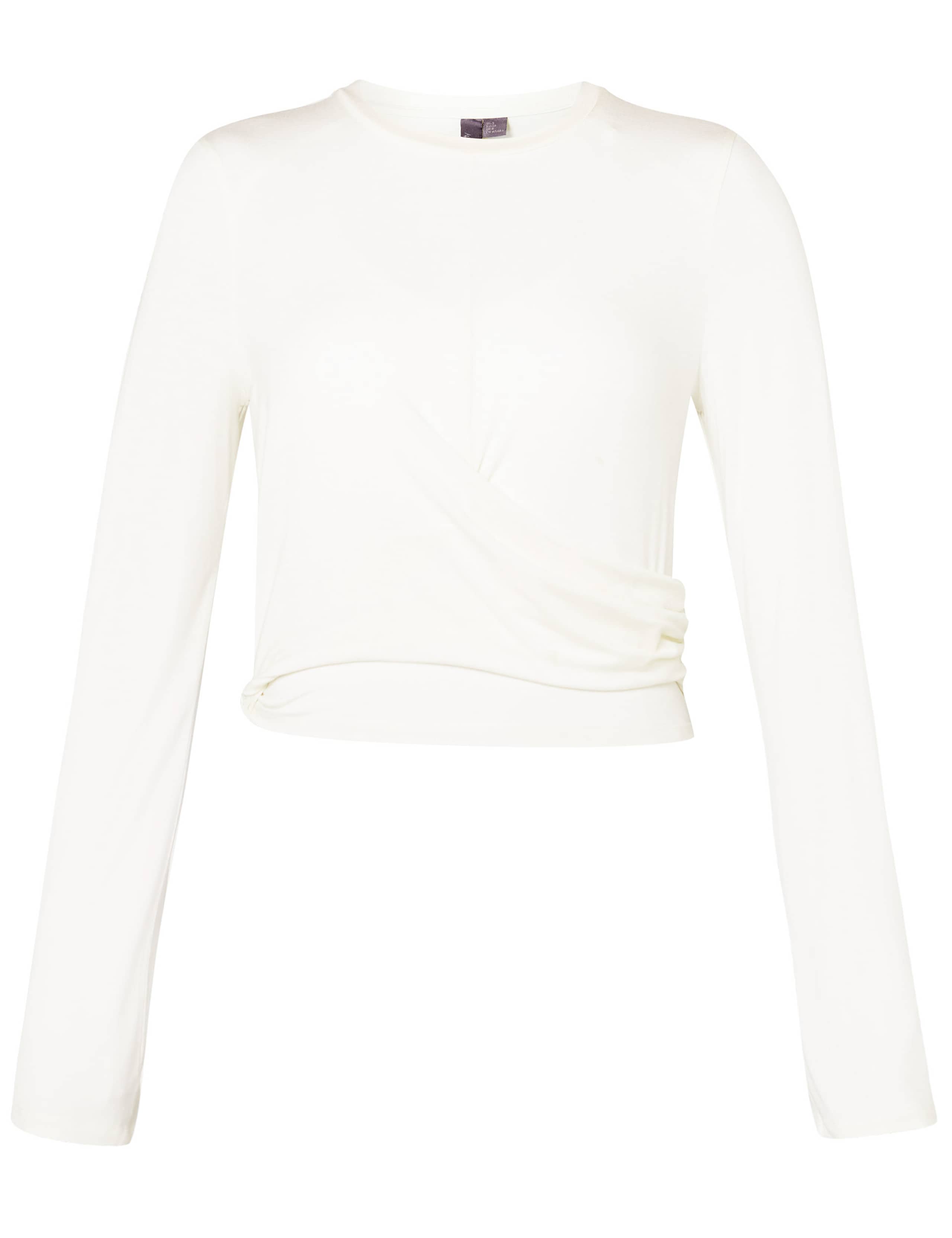 Modal Rich Round Neck Wrap Front Top 2 of 7