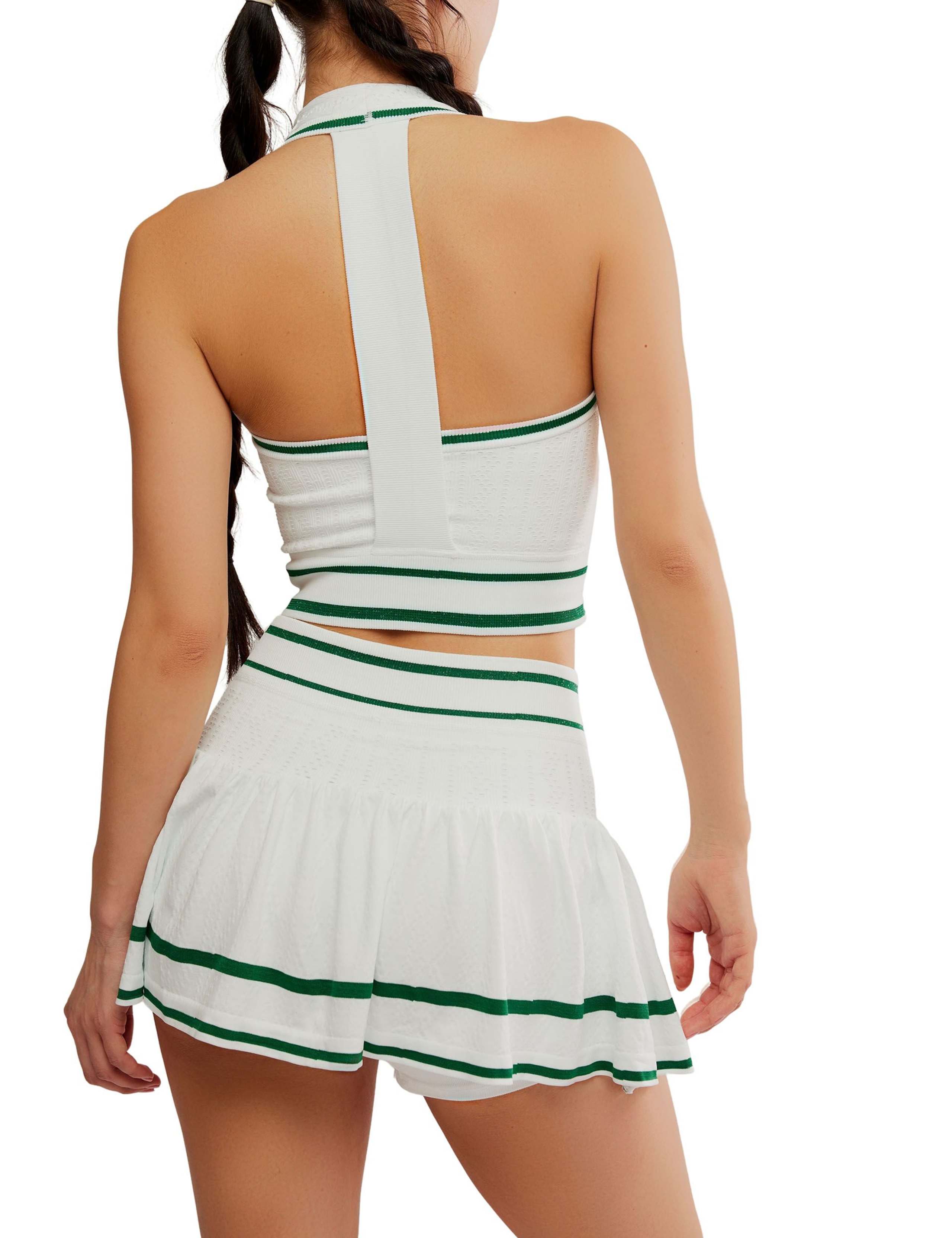 2pc Advantage Crop Top & Skirt Set 4 of 5