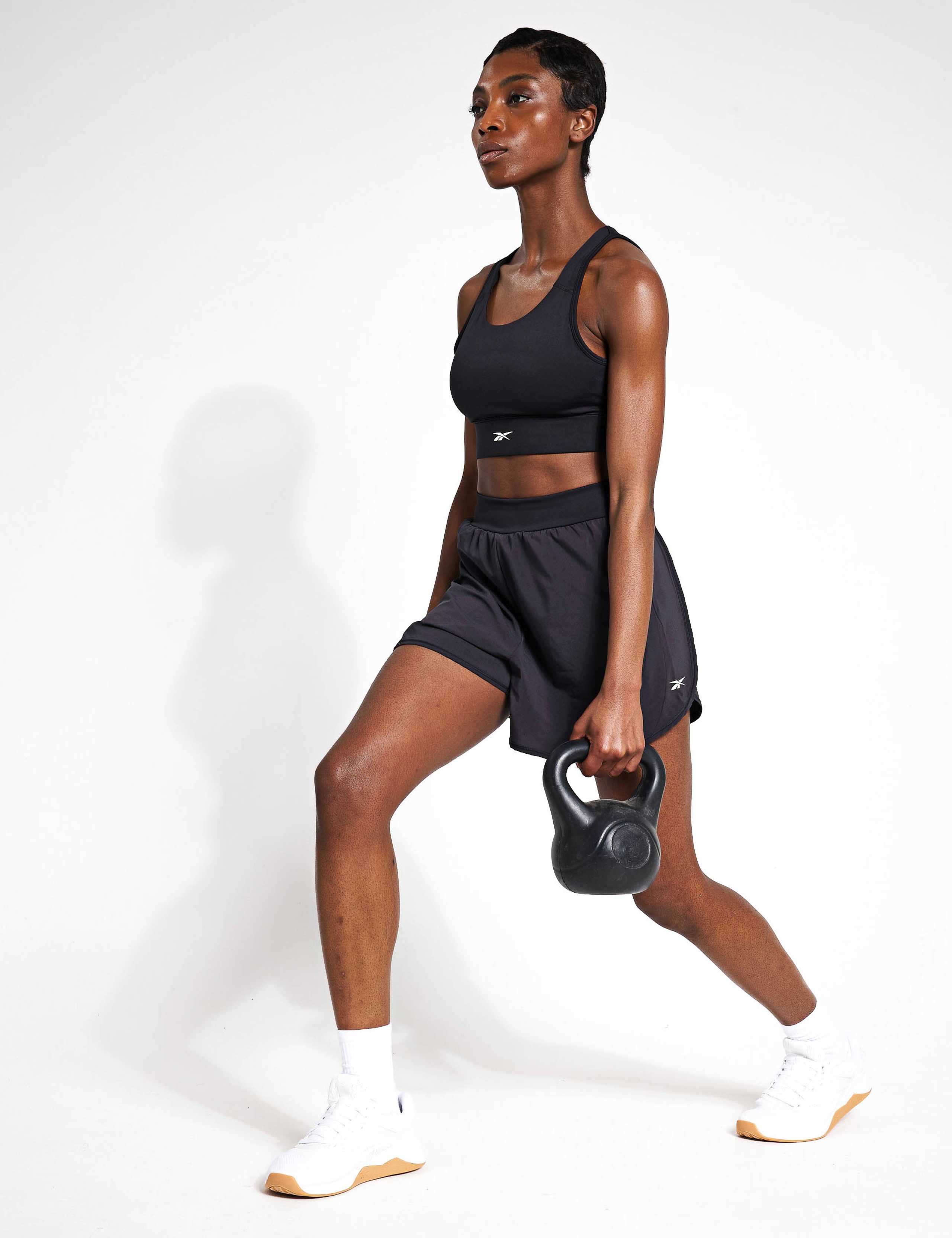 Lux Woven High Waisted Gym Shorts 5 of 5