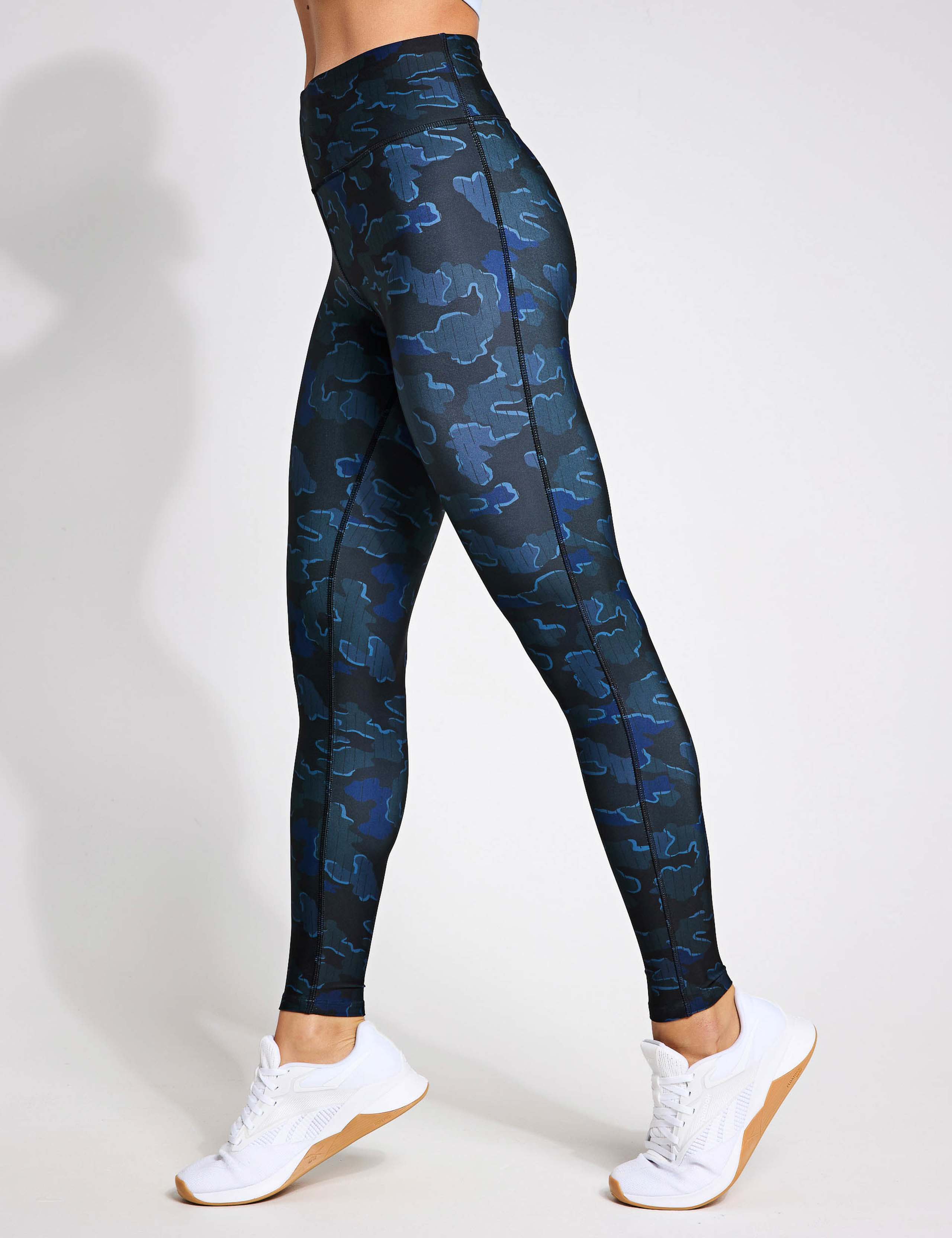 Camo Print High Waisted Leggings 5 of 6