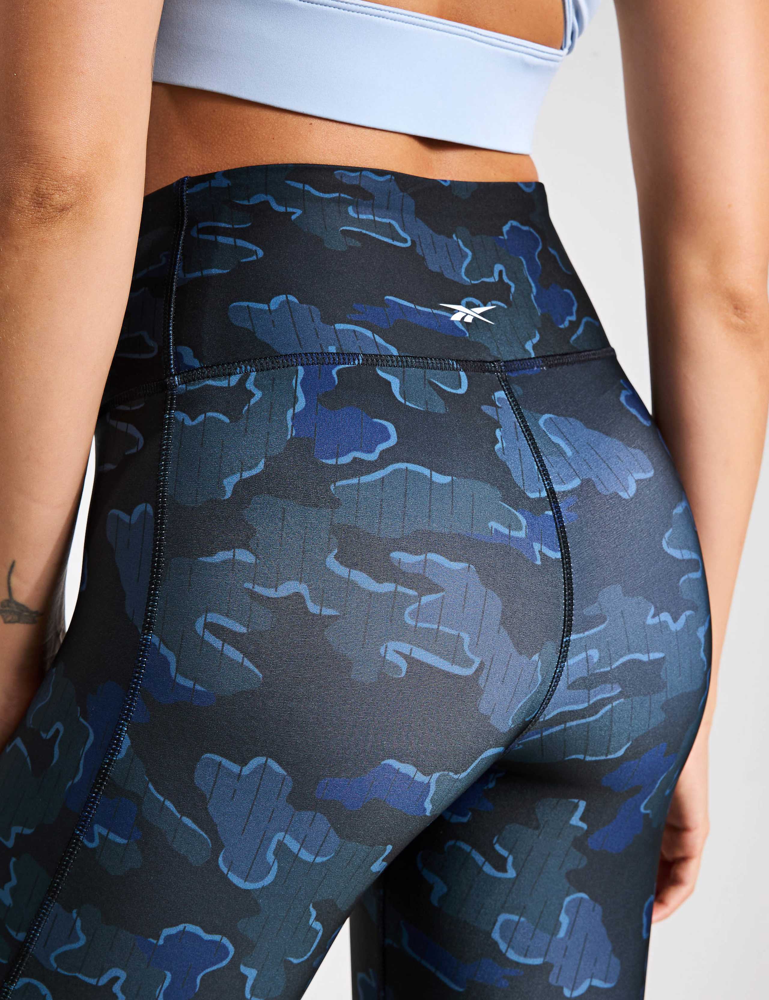 Camo Print High Waisted Leggings 6 of 6