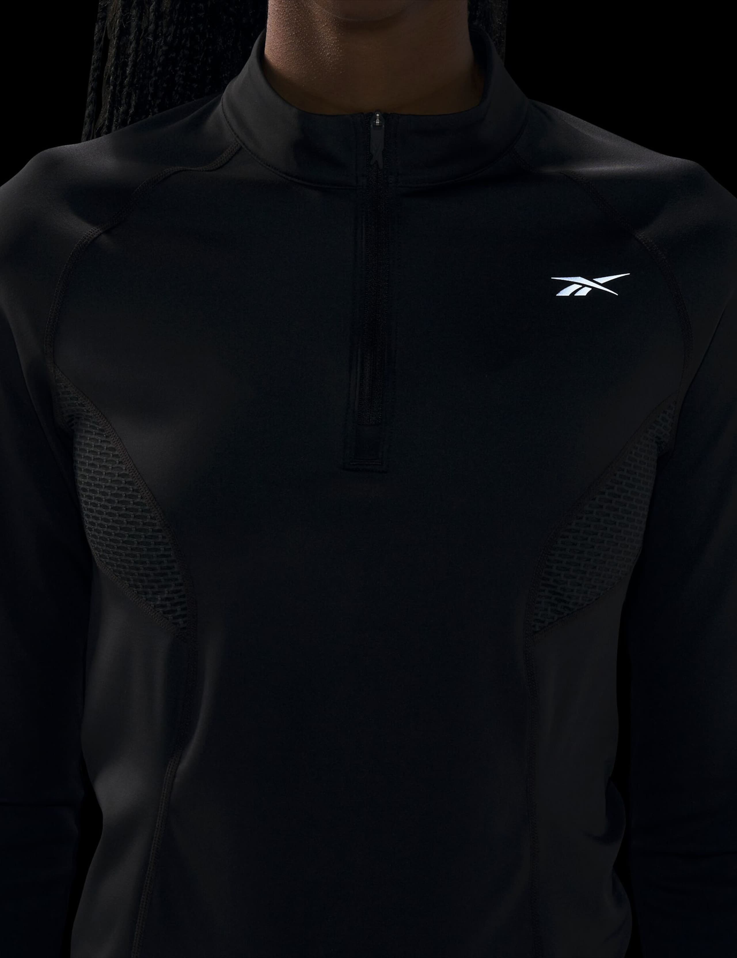 Funnel Neck Fitted Running Top 5 of 5
