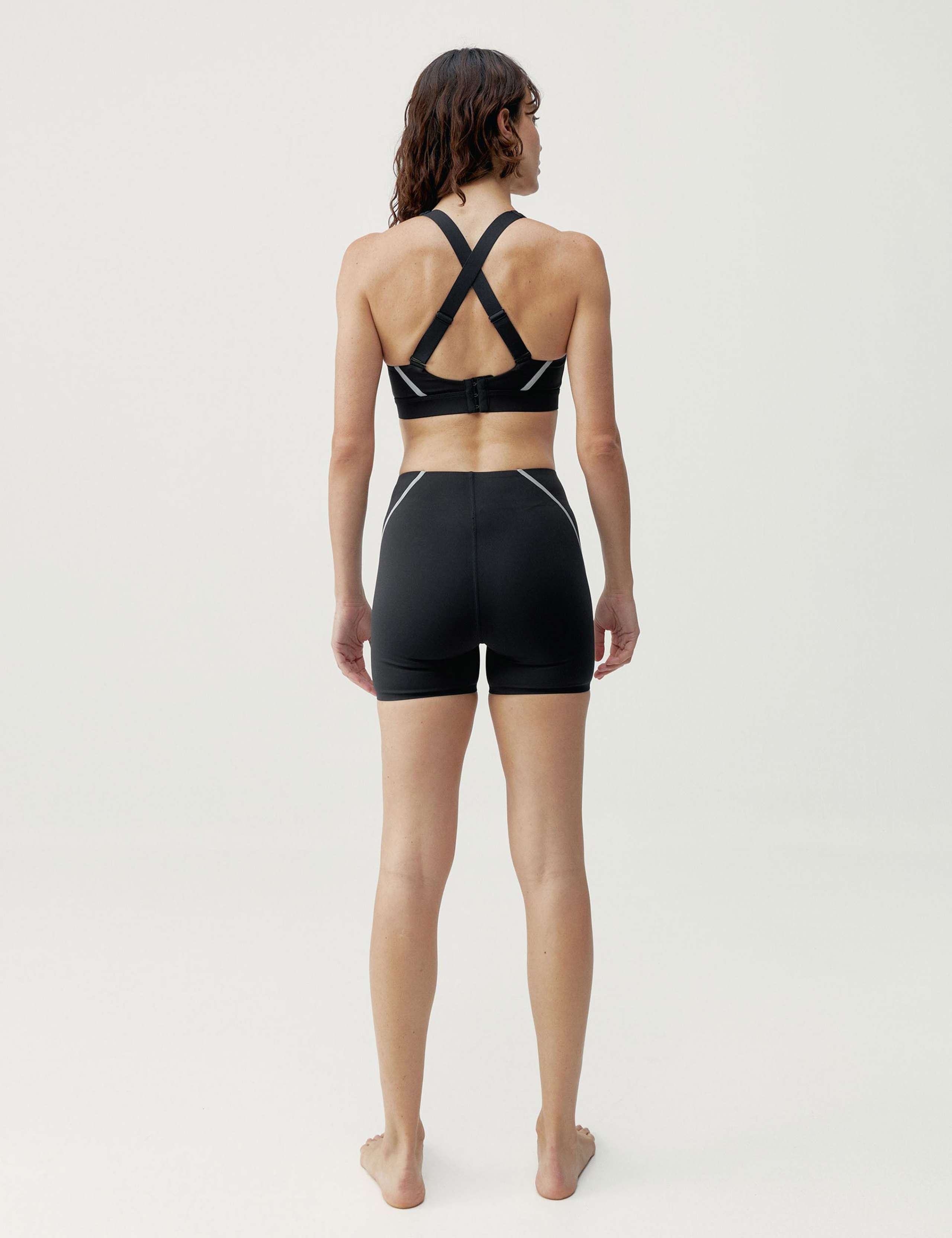 Luna Side Stripe Sports Shorts 3 of 5
