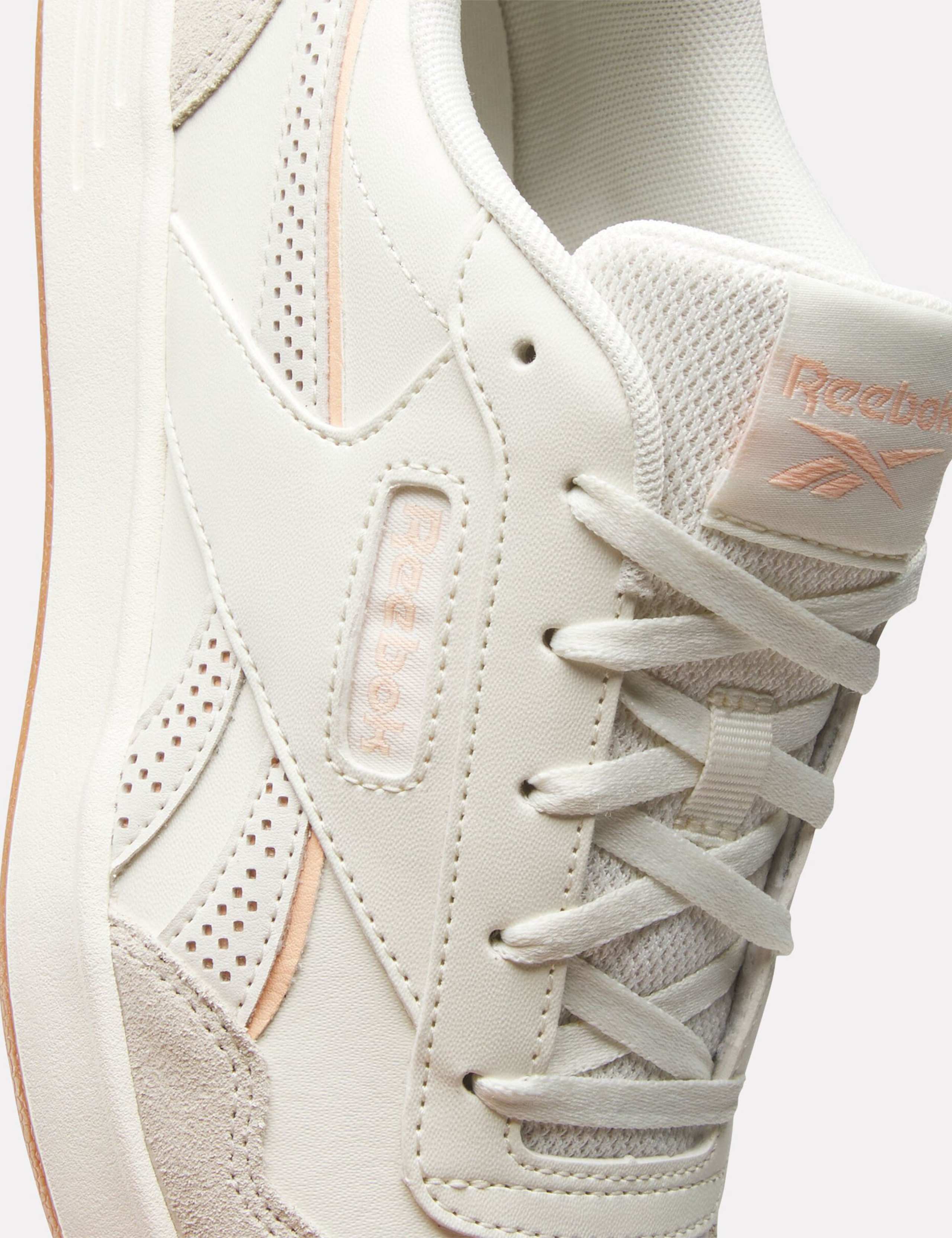 Court Advance Leather Lace Up Trainers 4 of 6