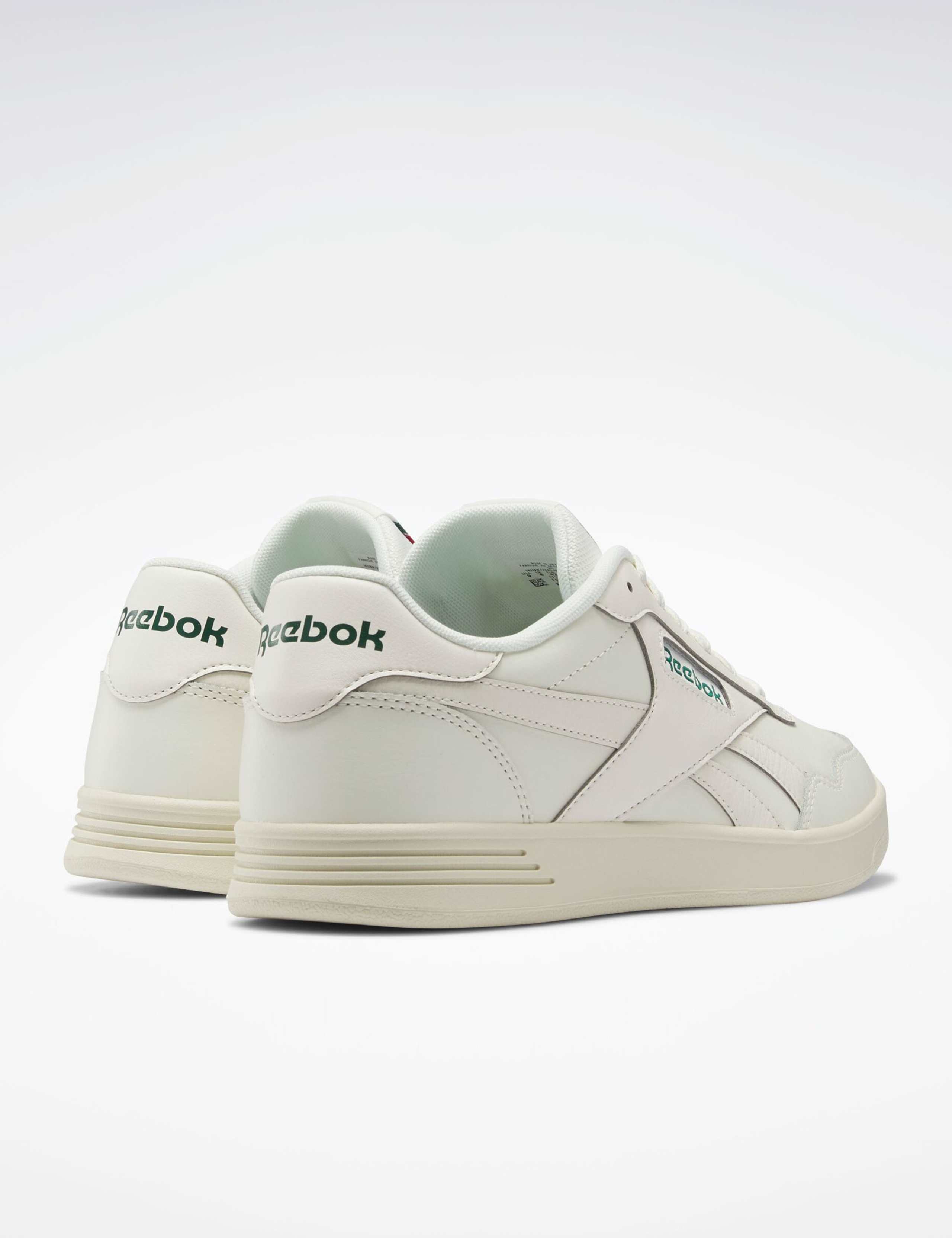Court Advance Leather Lace Up Trainers 4 of 6