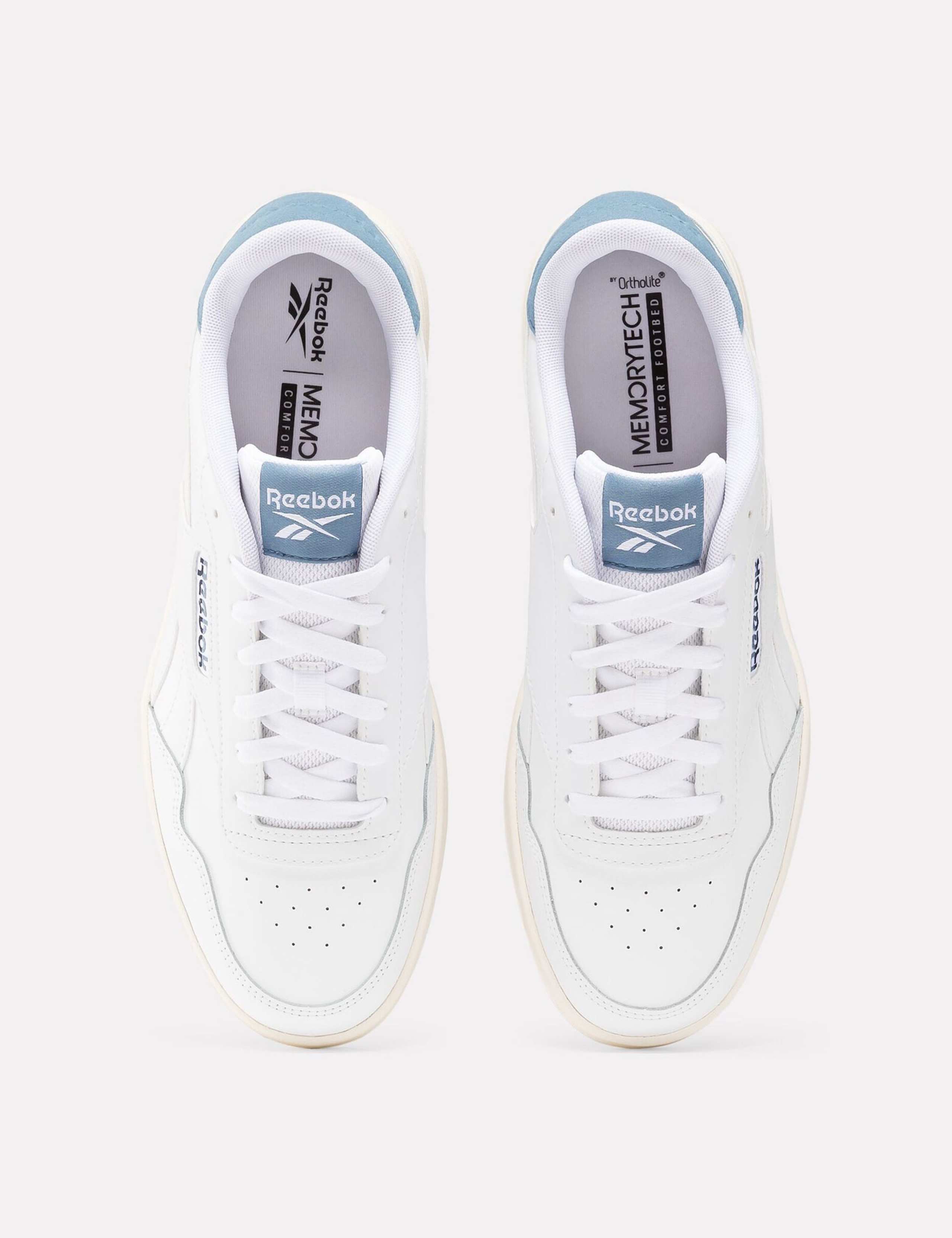 Court Advance Leather Lace Up Trainers 3 of 6