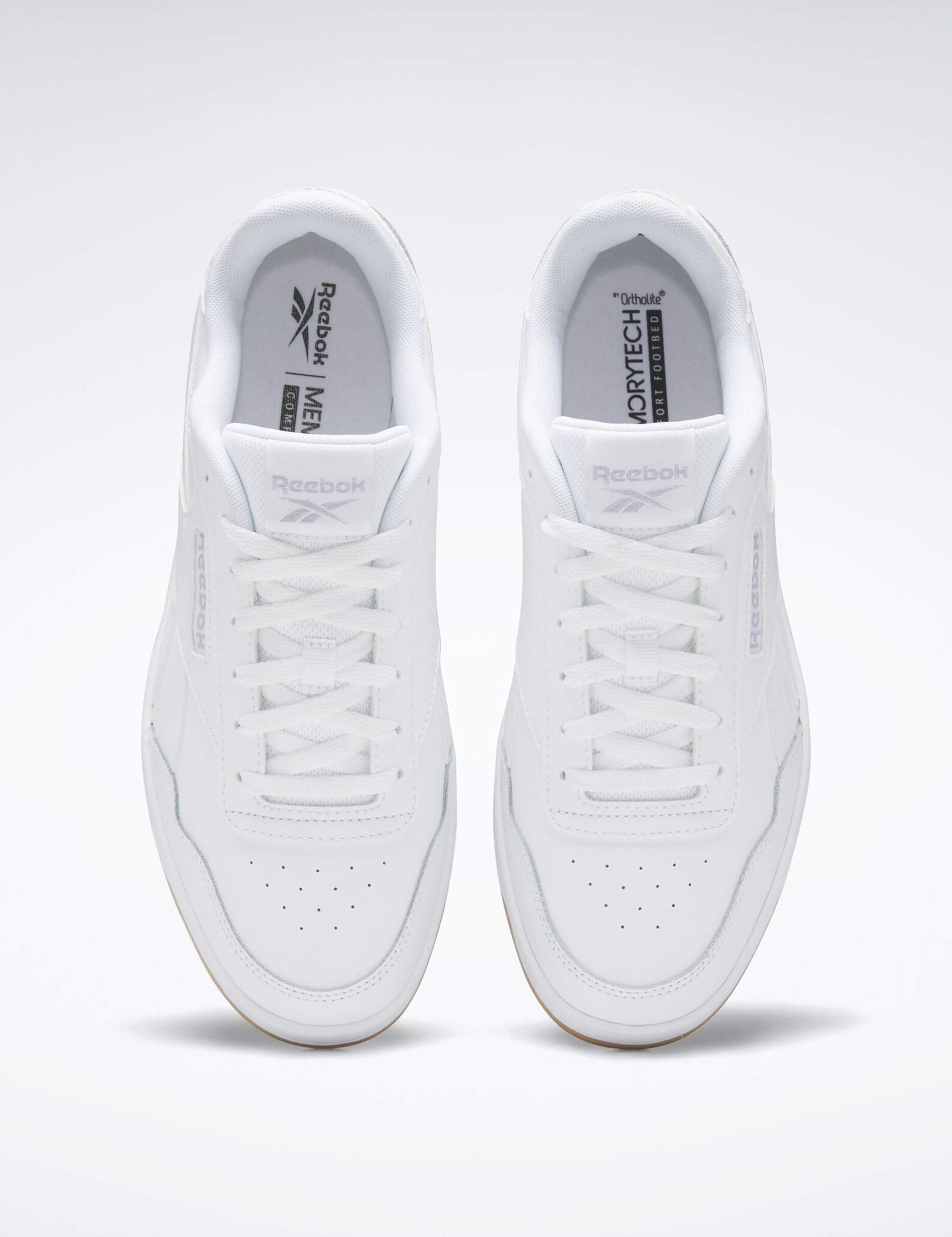Court Advance Leather Lace Up Trainers 3 of 6