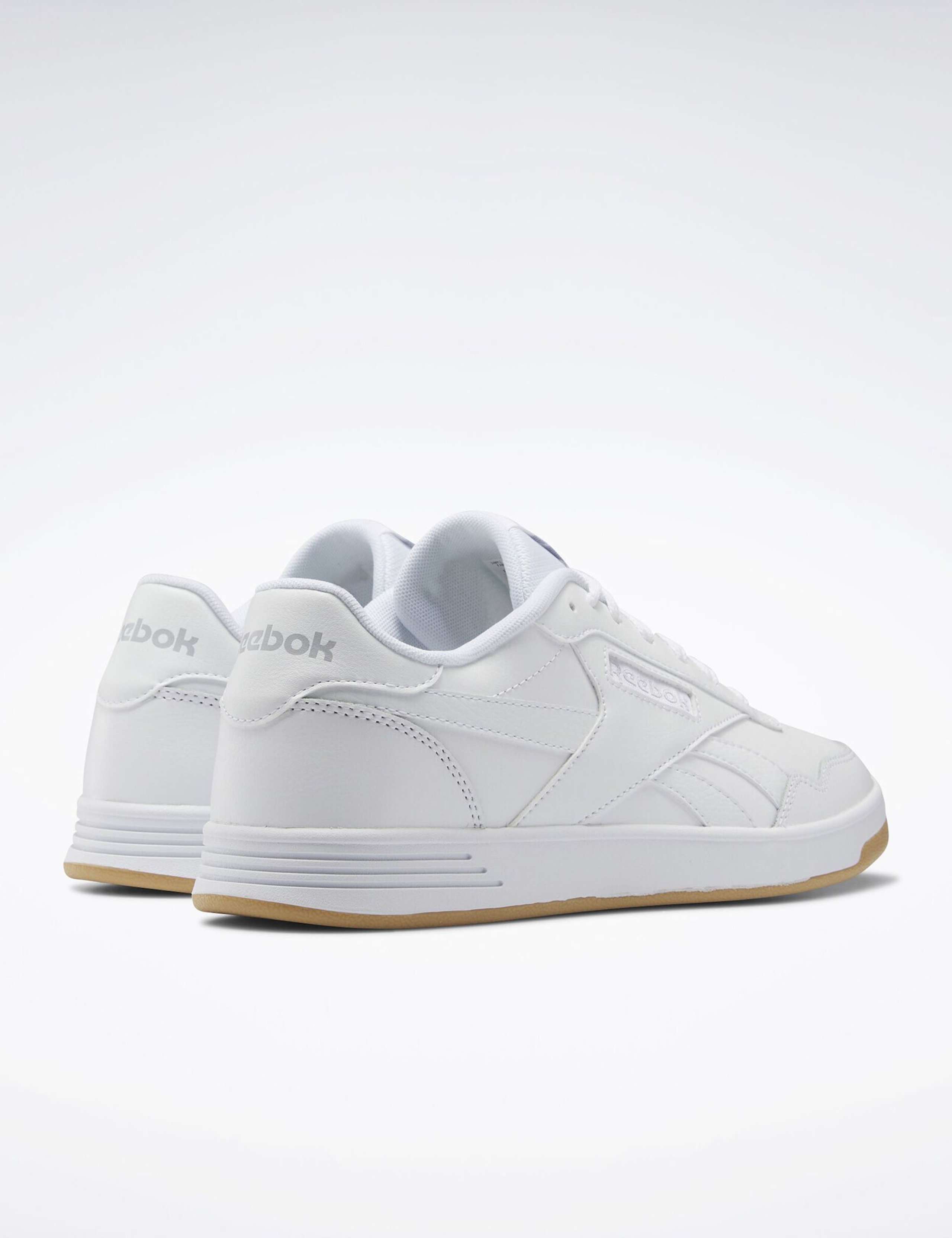 Court Advance Leather Lace Up Trainers 4 of 6
