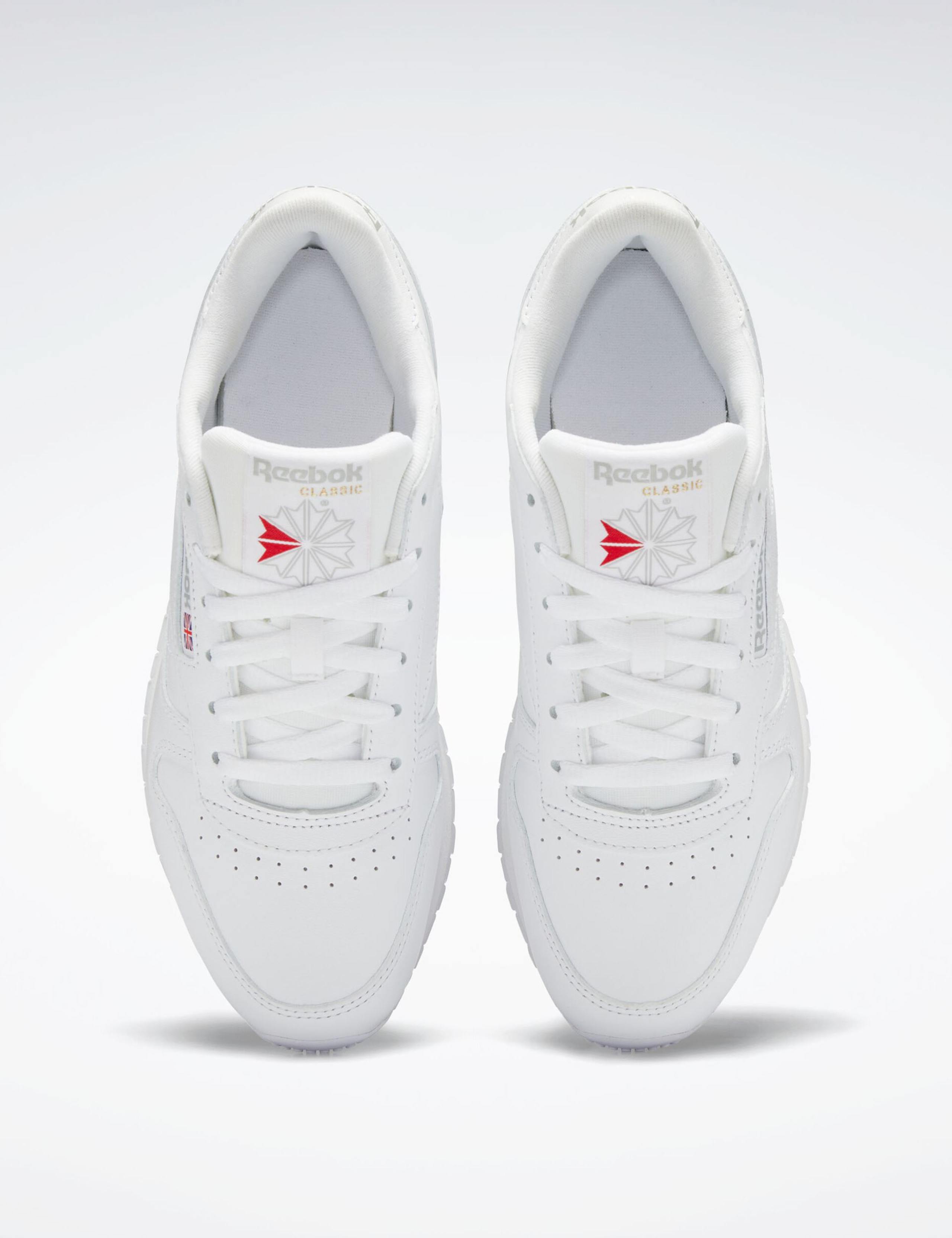 Classic Leather Lace Up Trainers 3 of 6