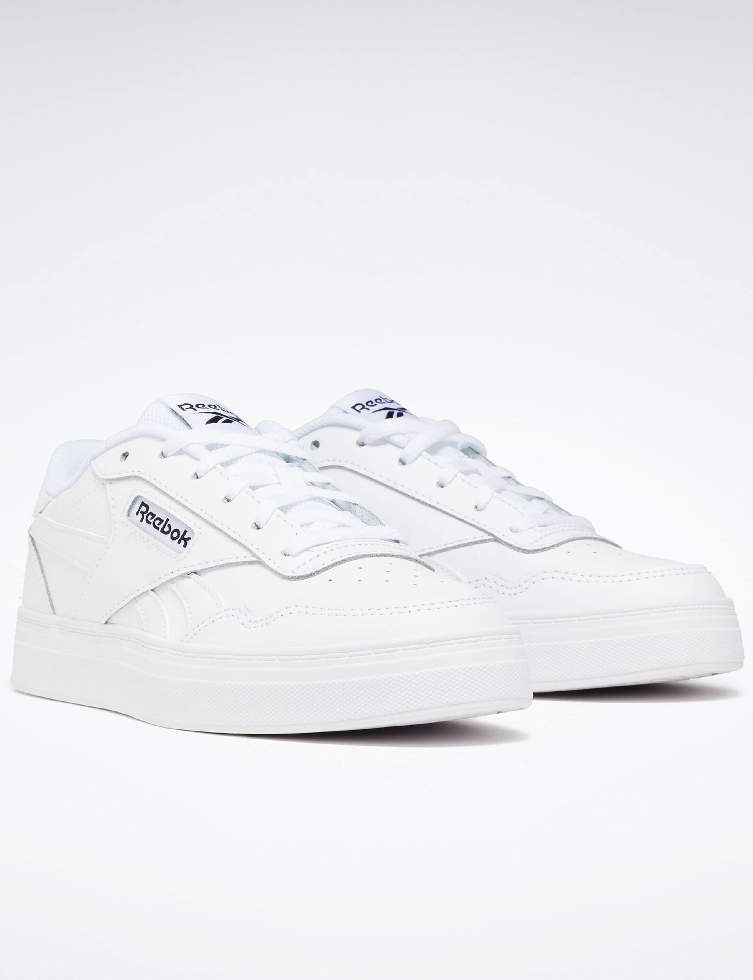 Court Advance Bold Leather Lace Up Trainers 2 of 6