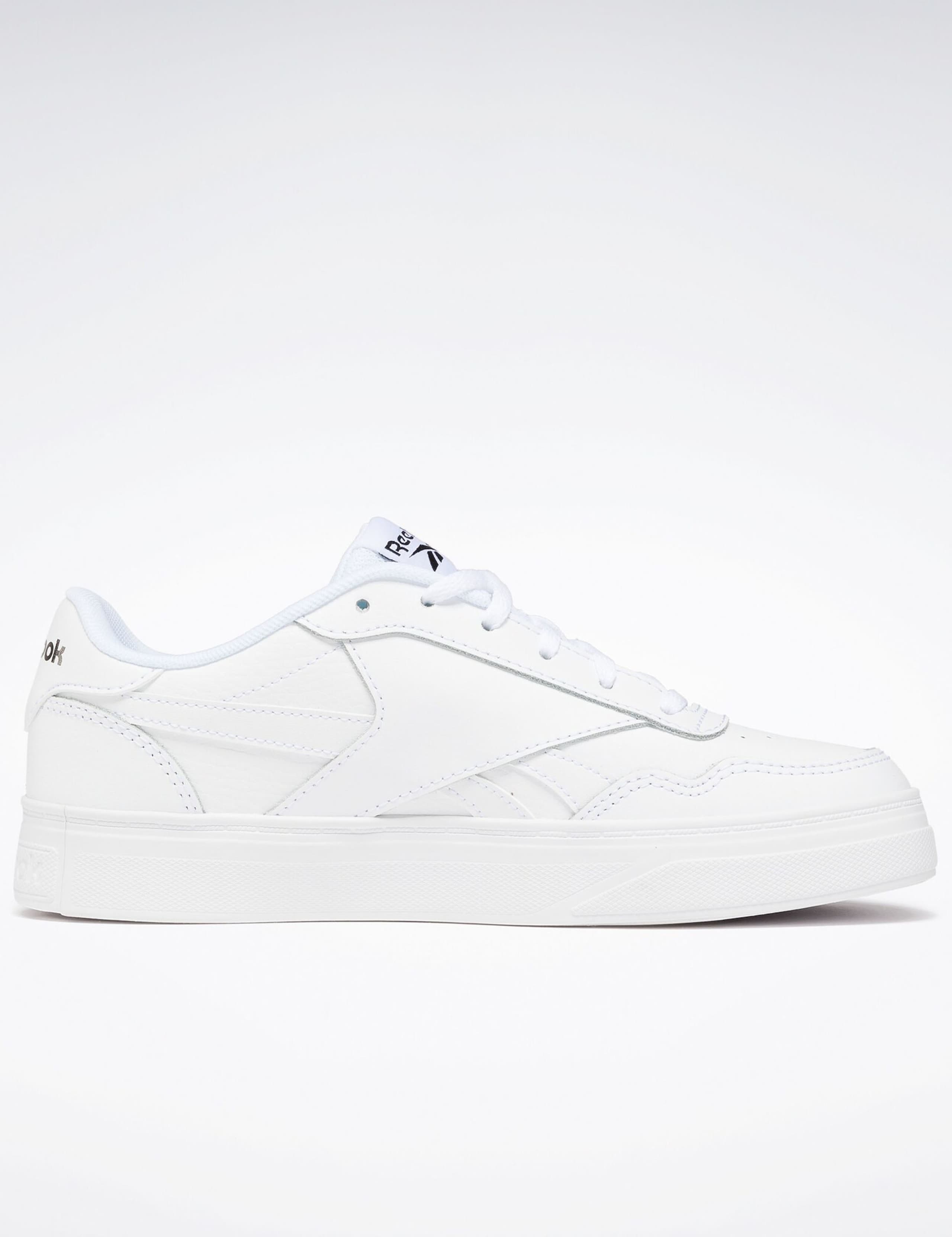 Court Advance Bold Leather Lace Up Trainers 4 of 6