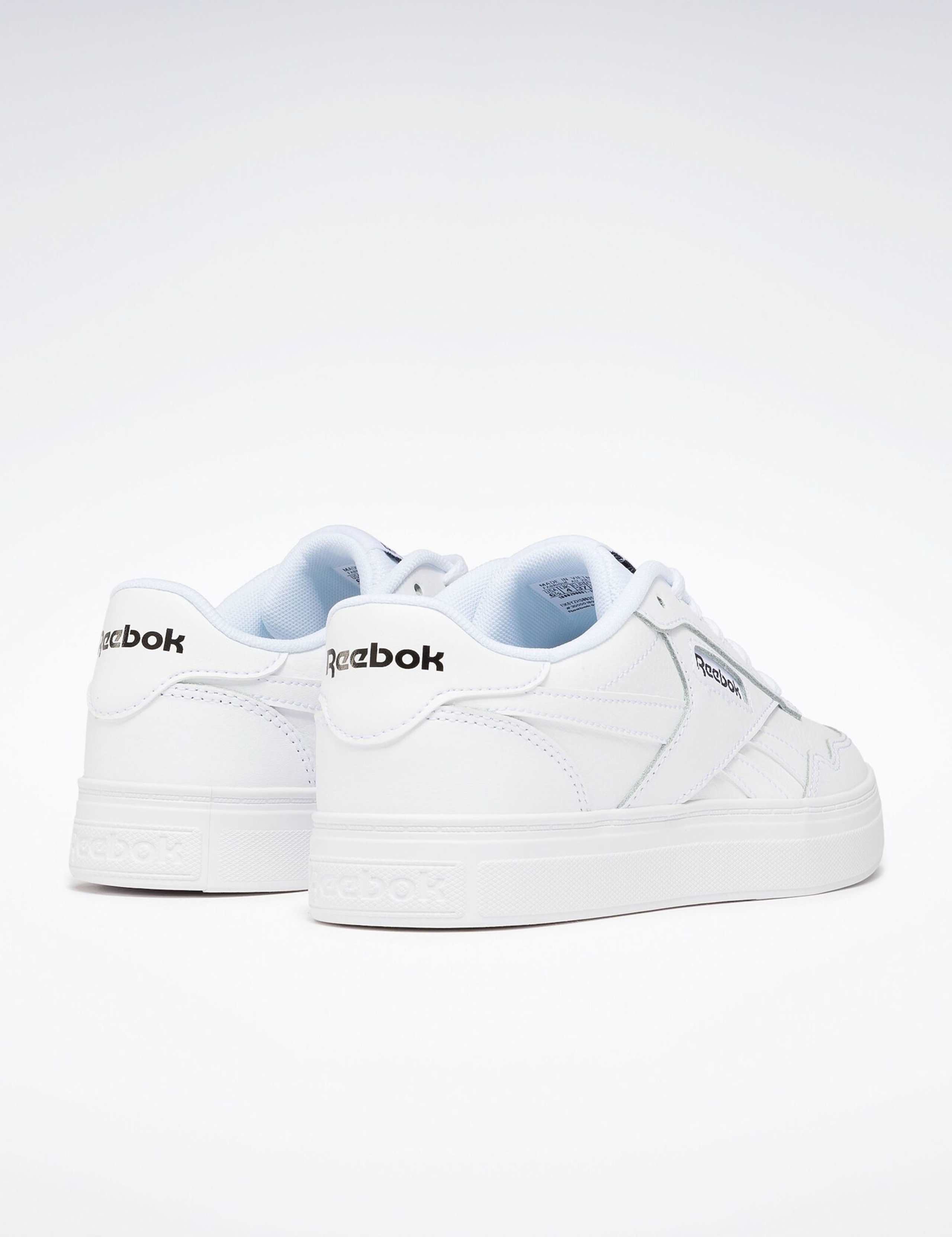 Court Advance Bold Leather Lace Up Trainers 5 of 6