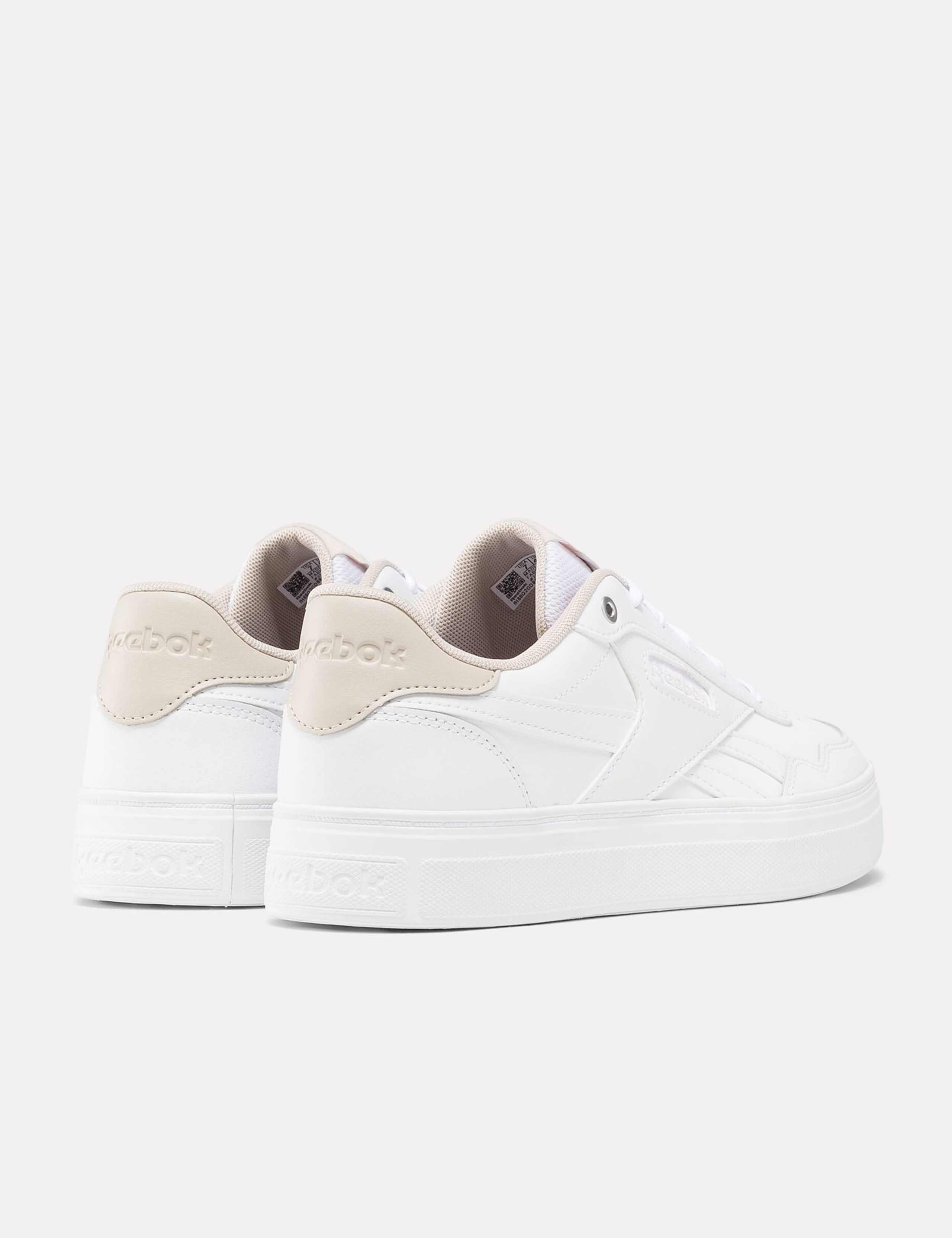 Court Advance Bold Leather Lace Up Trainers 3 of 6
