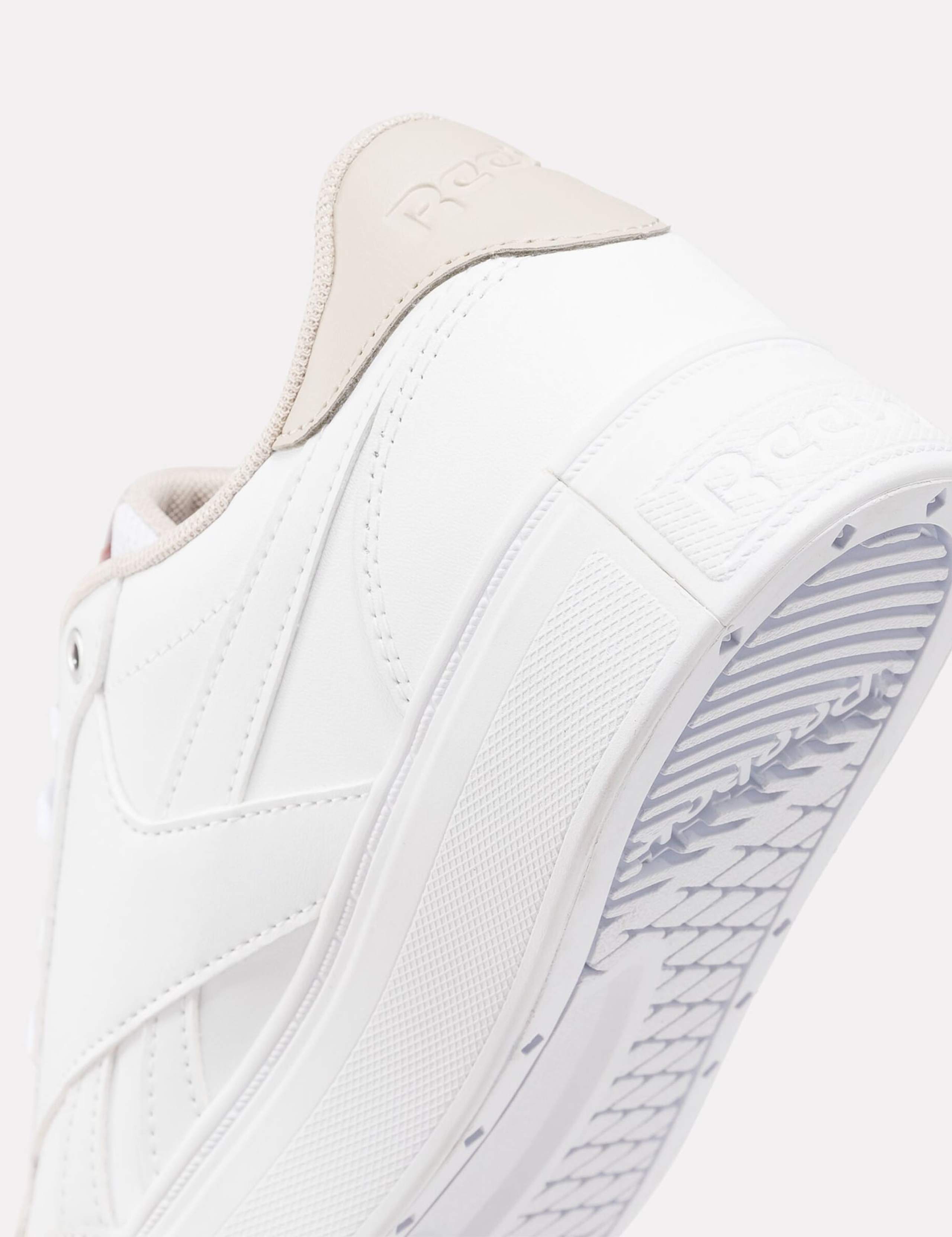 Court Advance Bold Leather Lace Up Trainers 4 of 6