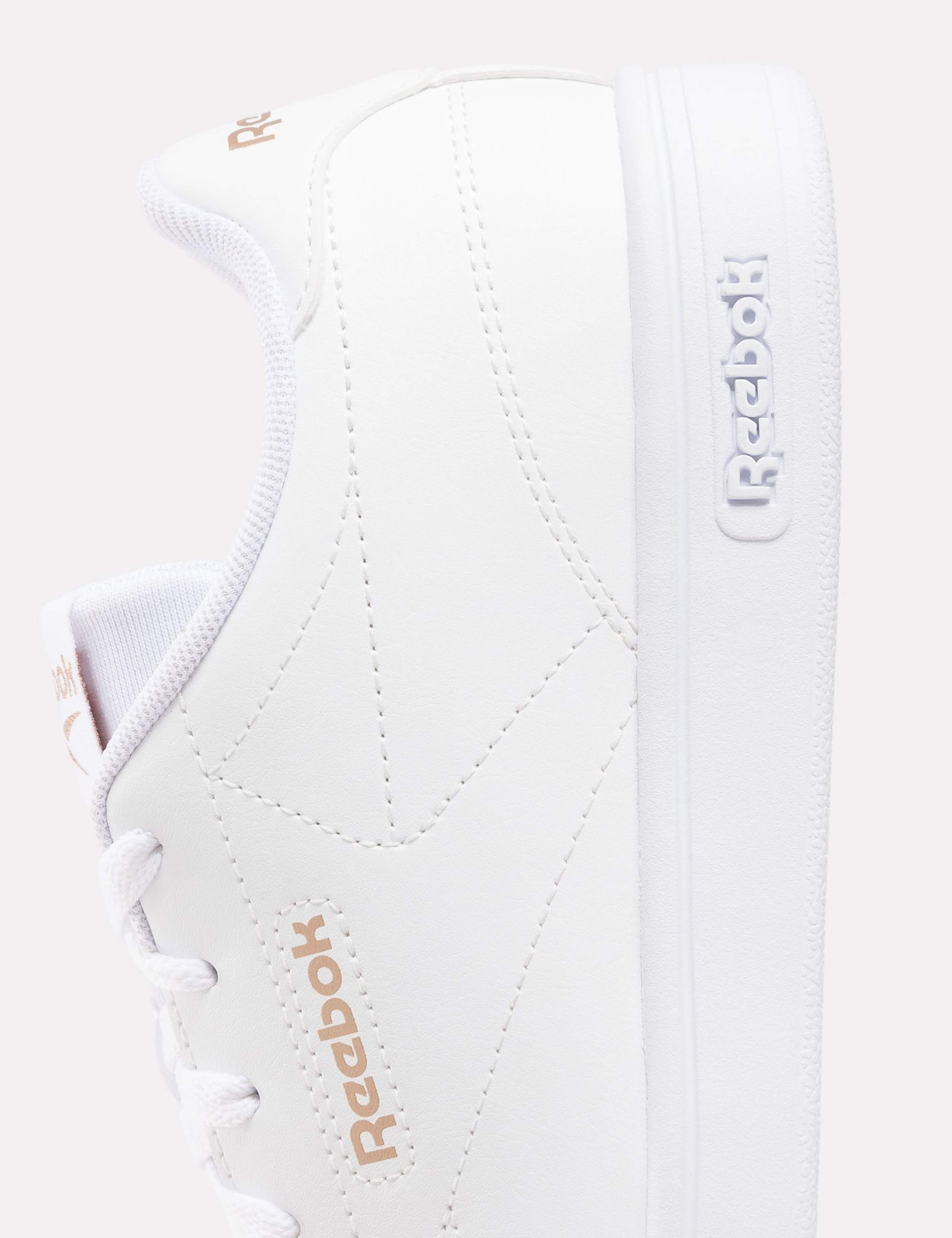 Court Clean Lace Up Trainers 4 of 7