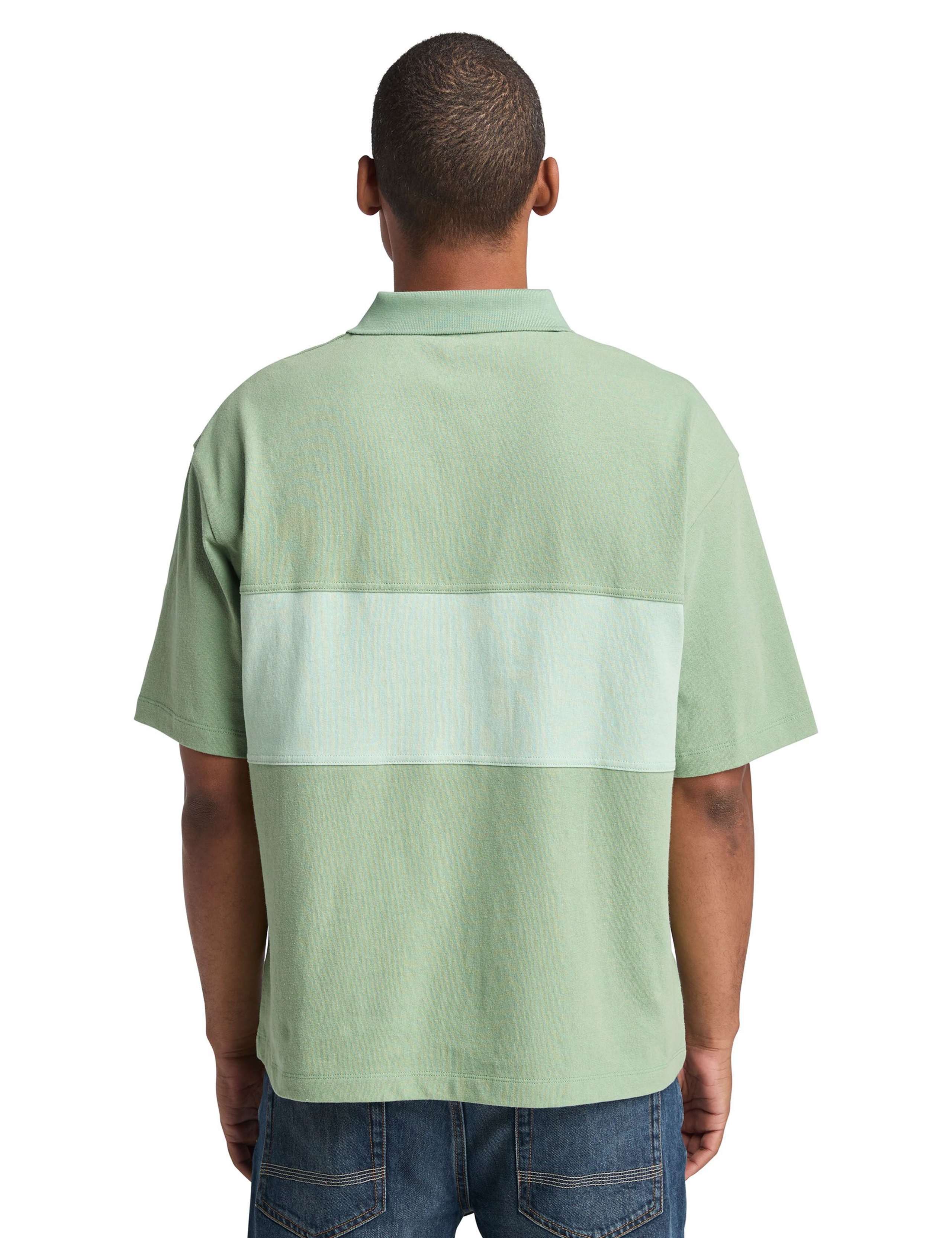 Pure Cotton Colour Block Rugby Shirt 4 of 5