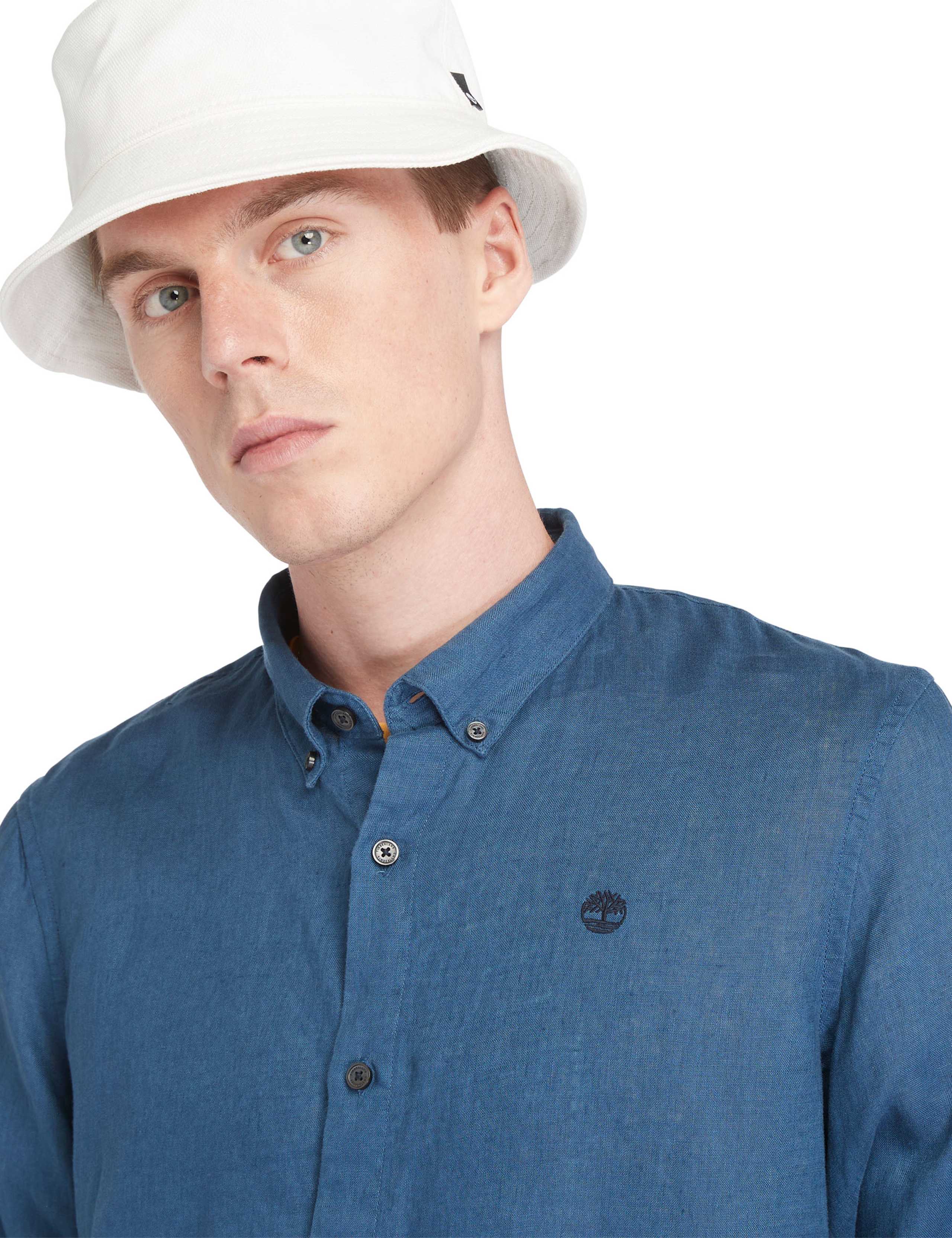 Mill Brook Slim Fit Pure Linen Overshirt 7 of 8