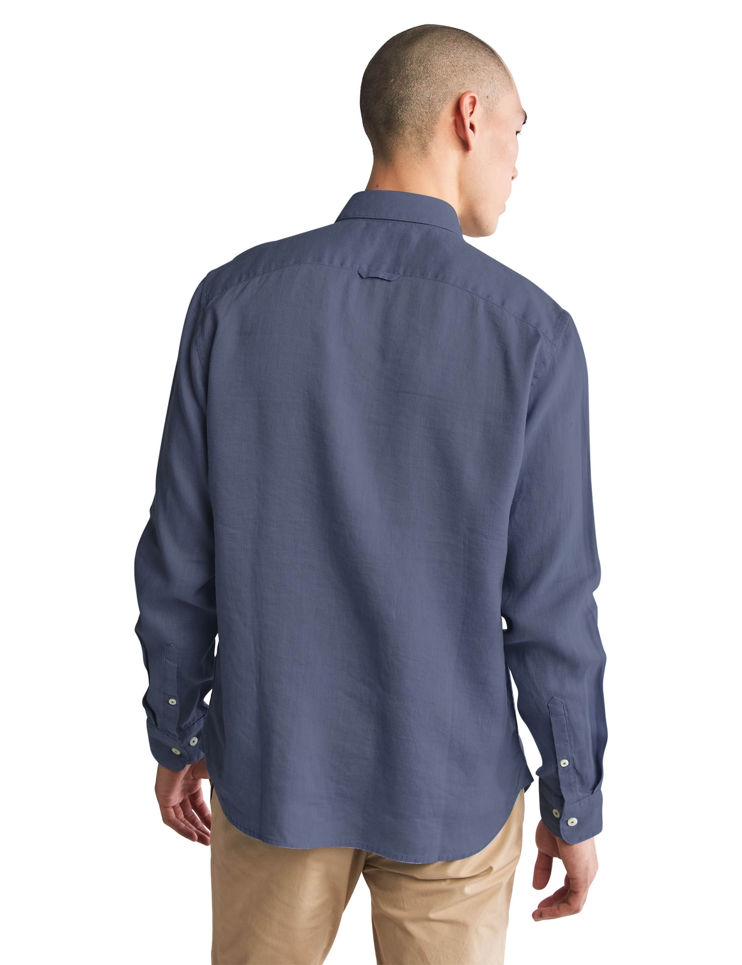 Mill Brook Slim Fit Pure Linen Overshirt 8 of 8