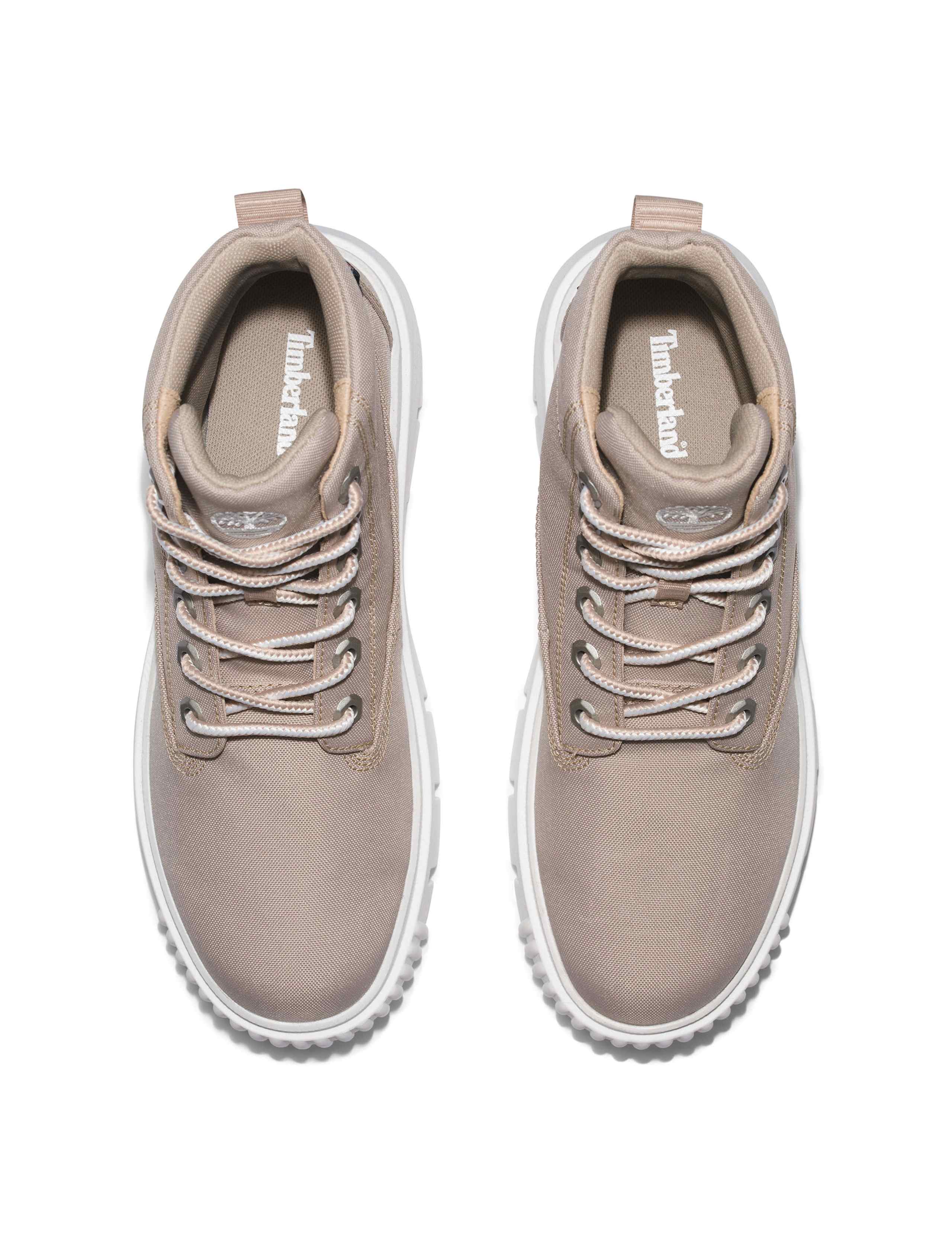 Greyfield Canvas Flat Ankle Boots 6 of 7