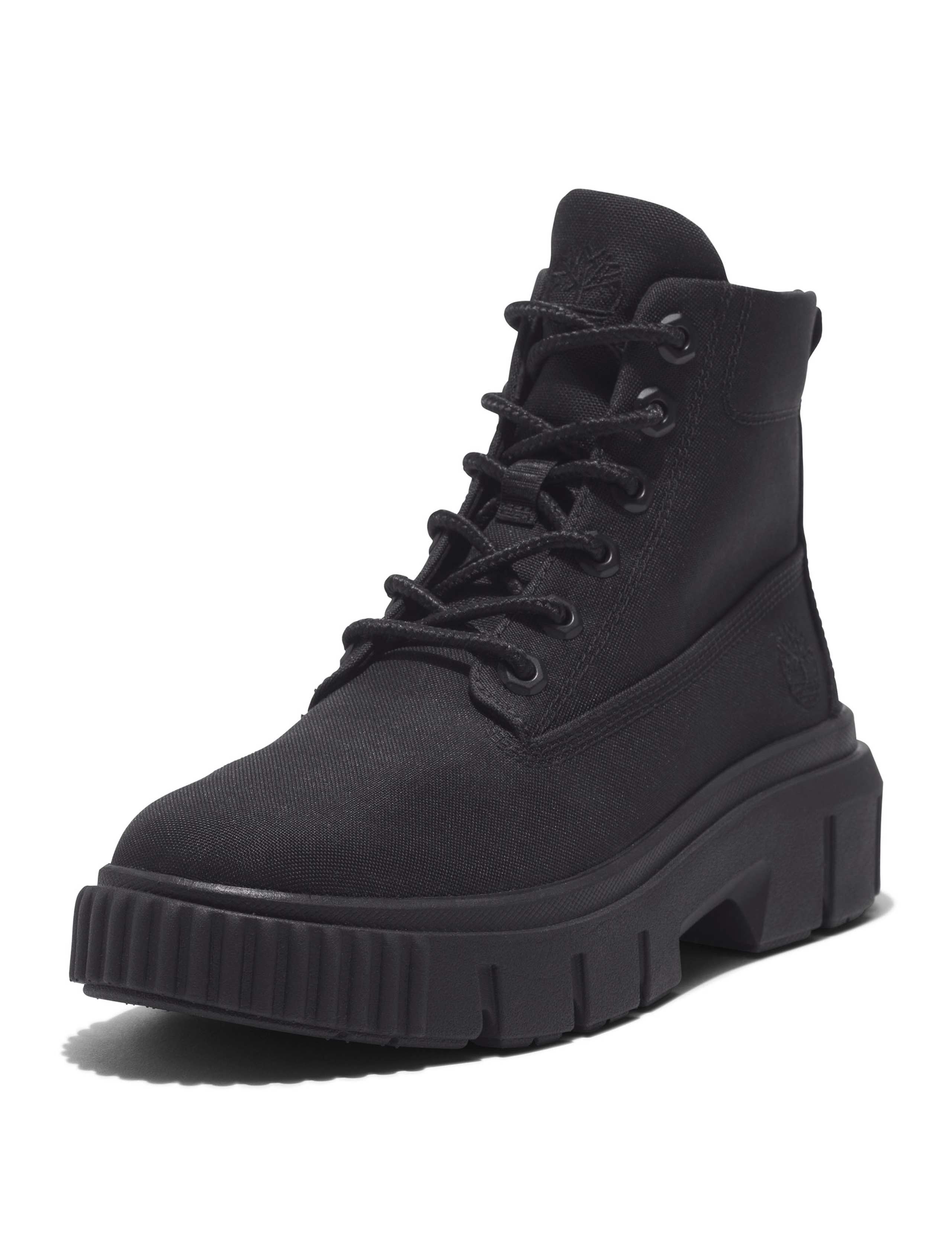 Greyfield Canvas Flat Ankle Boots 4 of 8