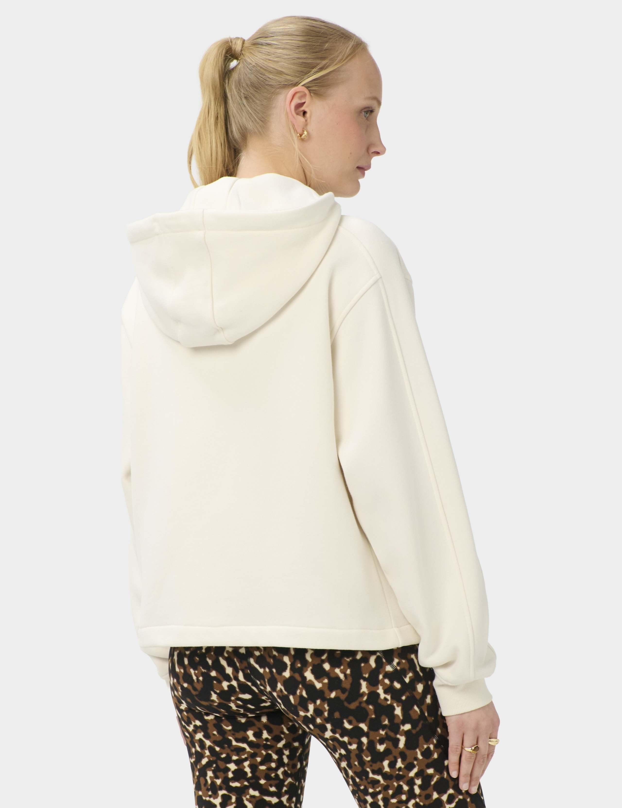 Premium Brushed Zip Up Relaxed Hoodie 2 of 4