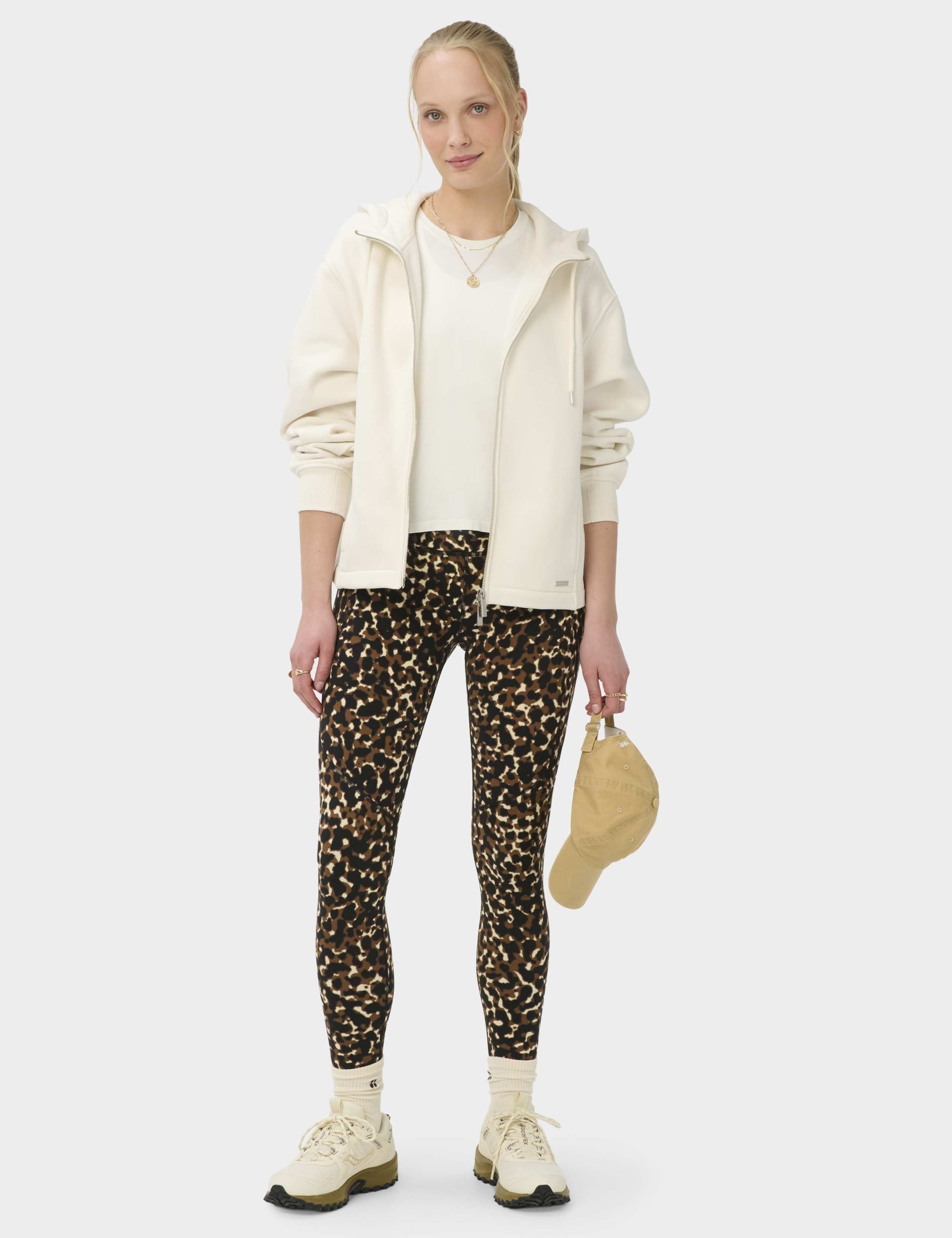 Premium Brushed Zip Up Relaxed Hoodie 3 of 4