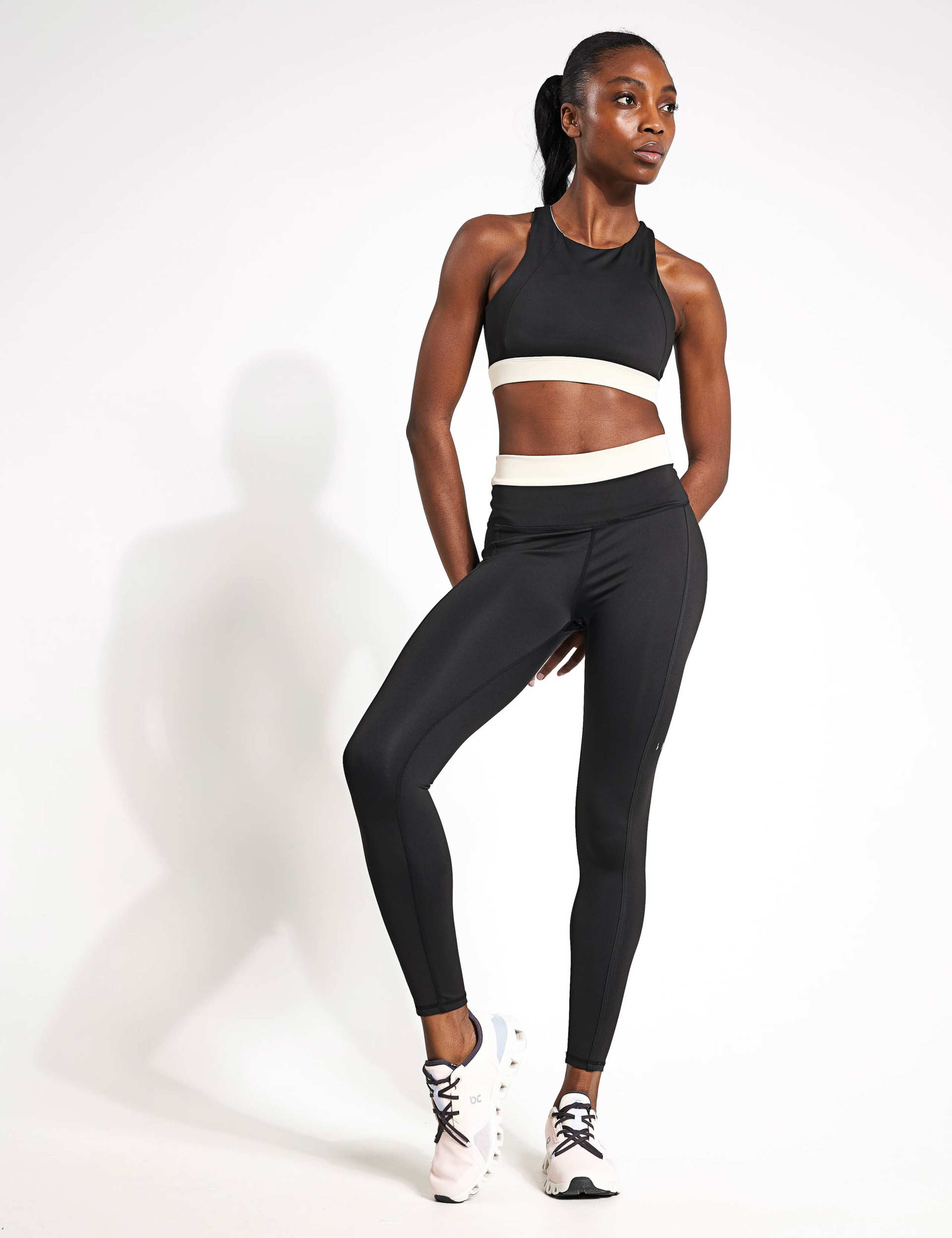 Fiorella Crew Neck Cross Back Crop Top 2 of 4