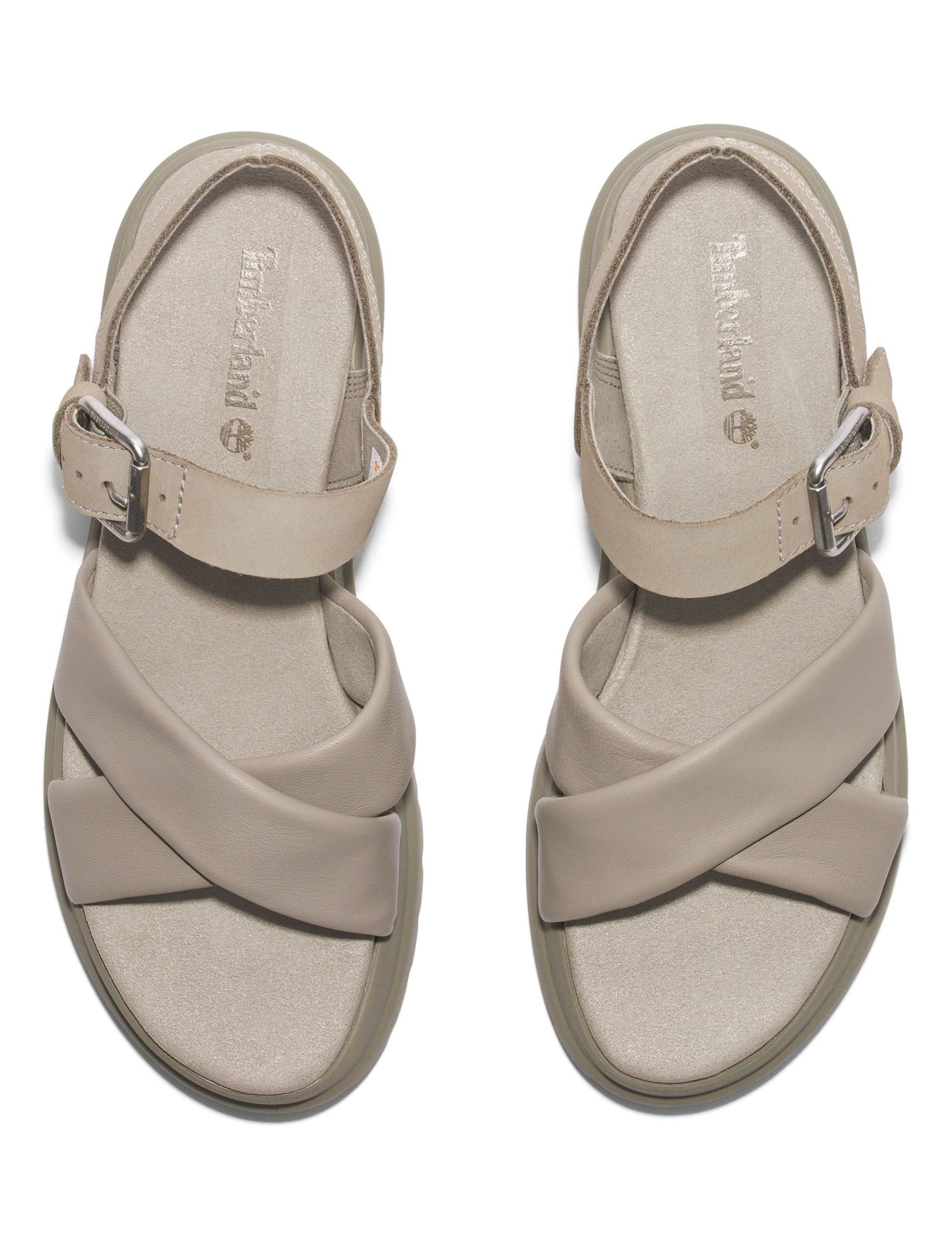 London Vibe Leather Strappy Flatform Sandals 5 of 8