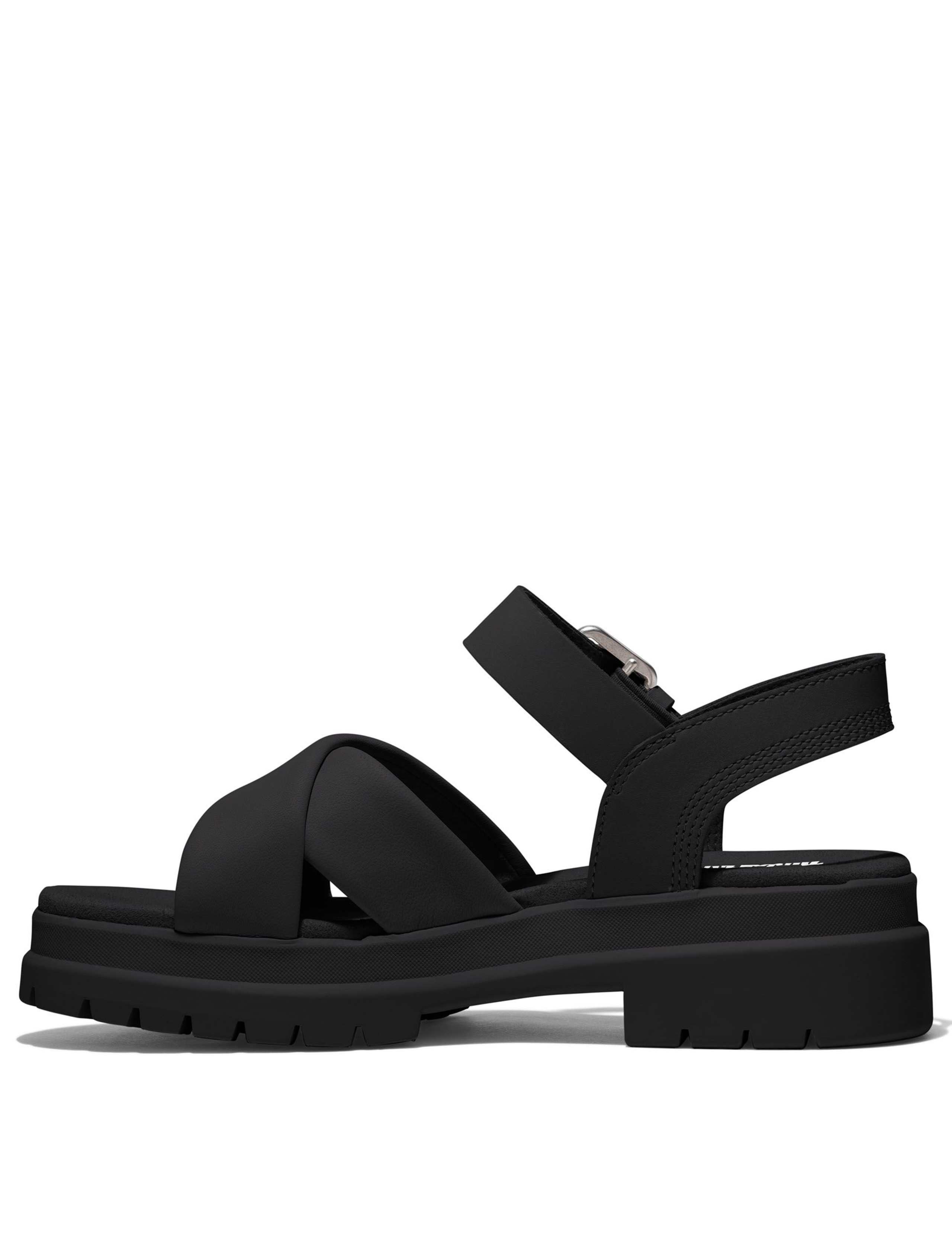 London Vibe Leather Strappy Flatform Sandals 2 of 8