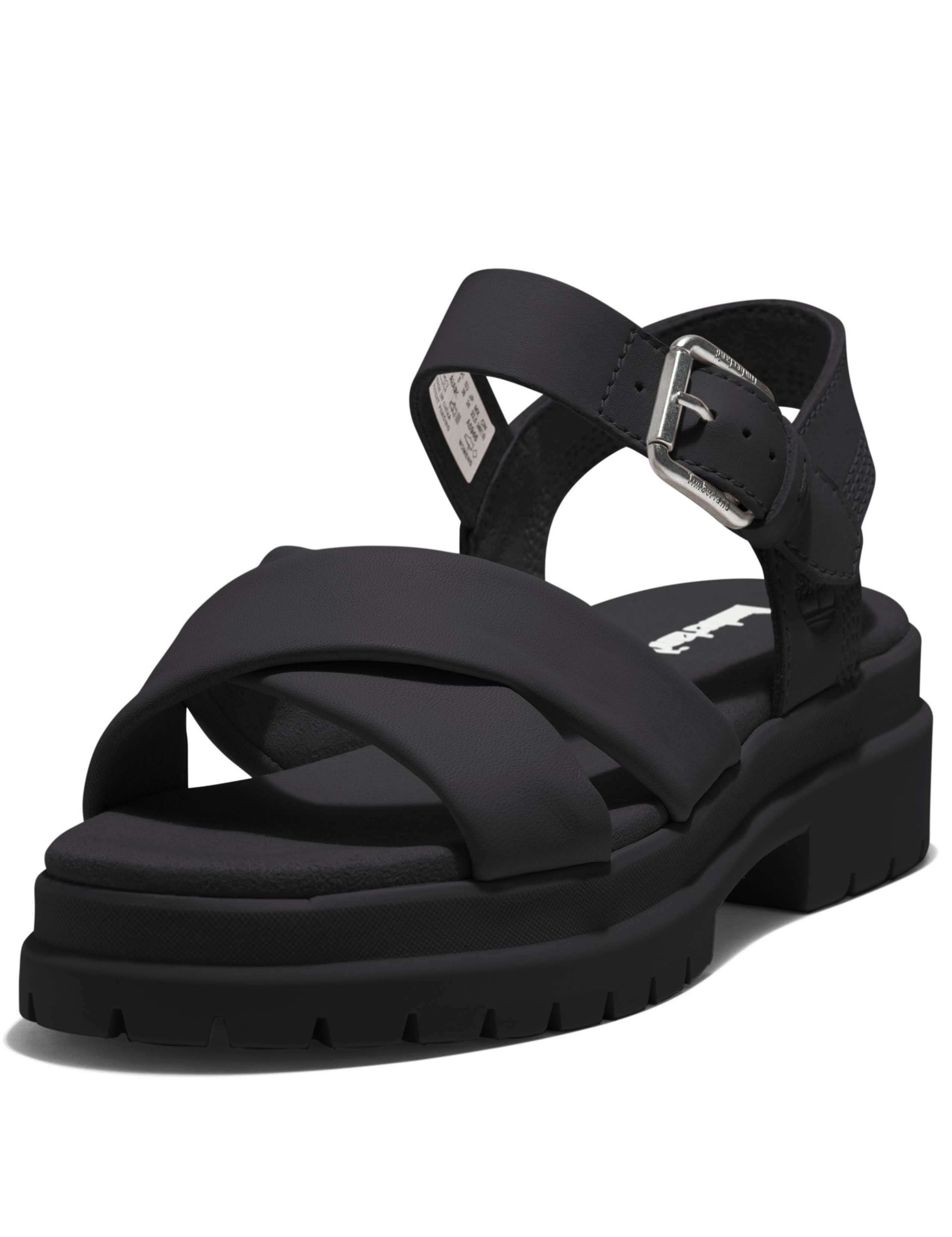London Vibe Leather Strappy Flatform Sandals 4 of 8