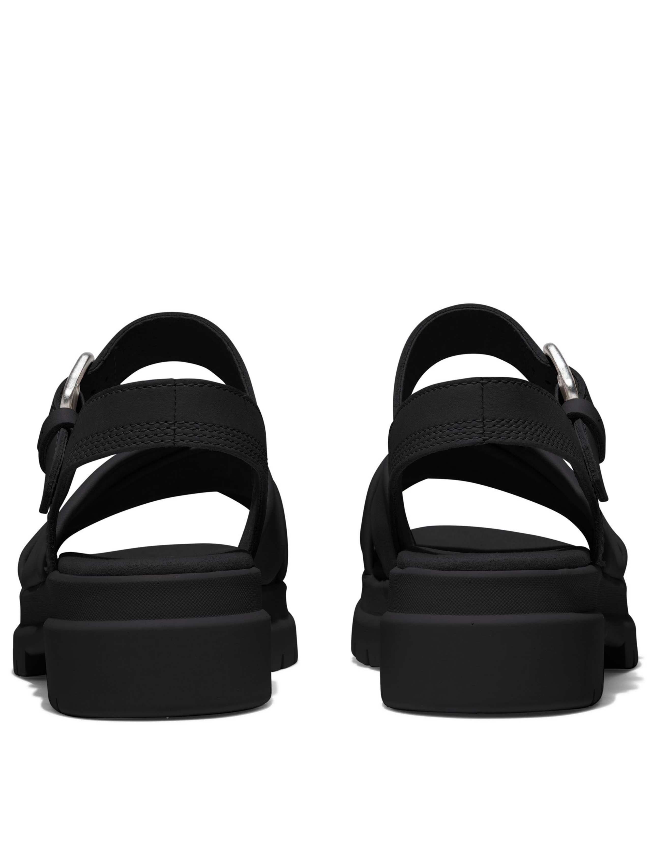 London Vibe Leather Strappy Flatform Sandals 5 of 8