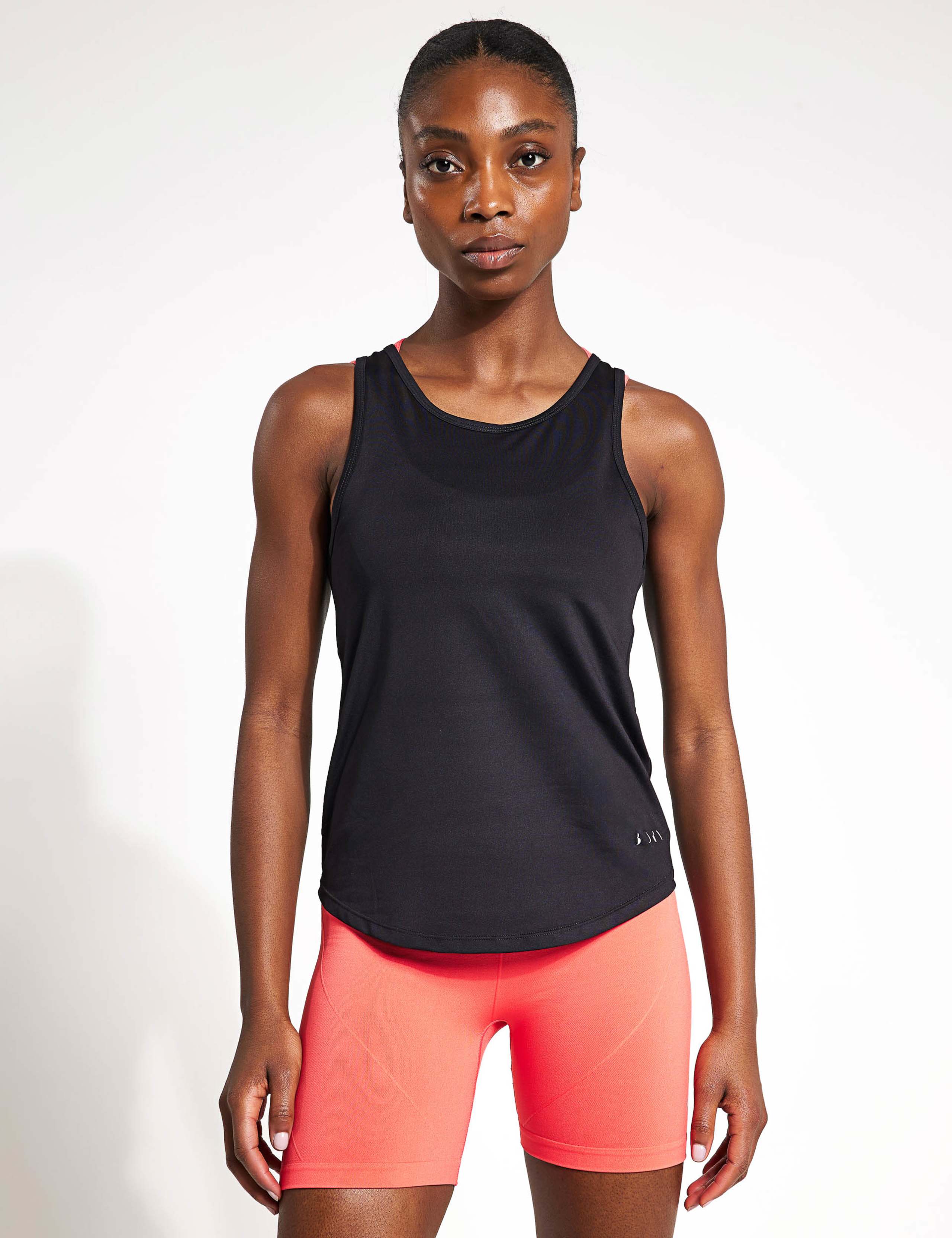 Daila Crew Neck Open Back Vest Top 1 of 4