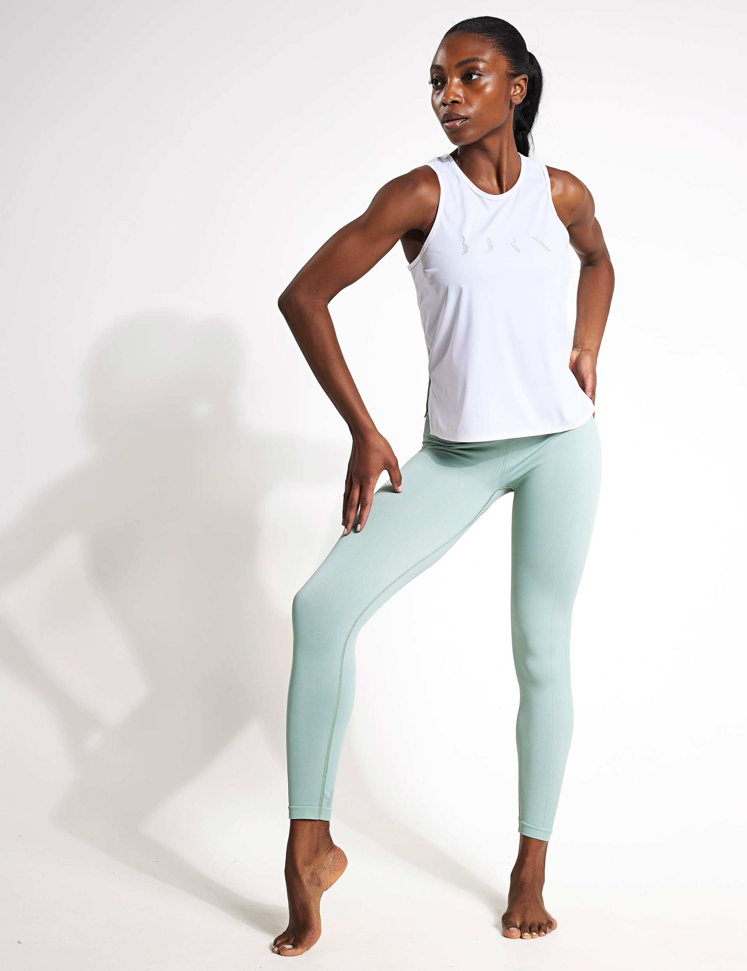 Keira Crew Neck Racer Back Vest Top 2 of 4