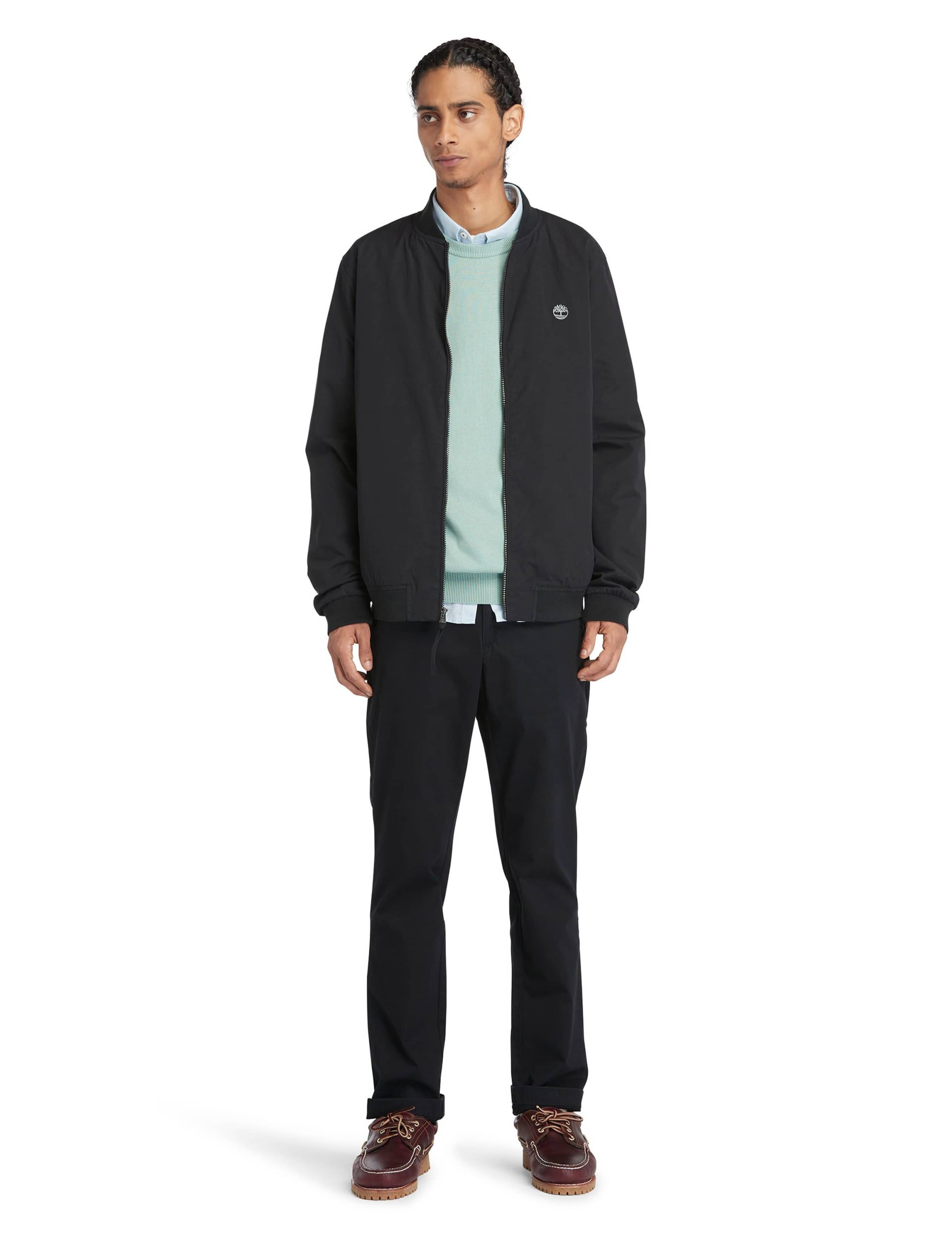 Cotton Blend Water Repellent Bomber Jacket 3 of 6