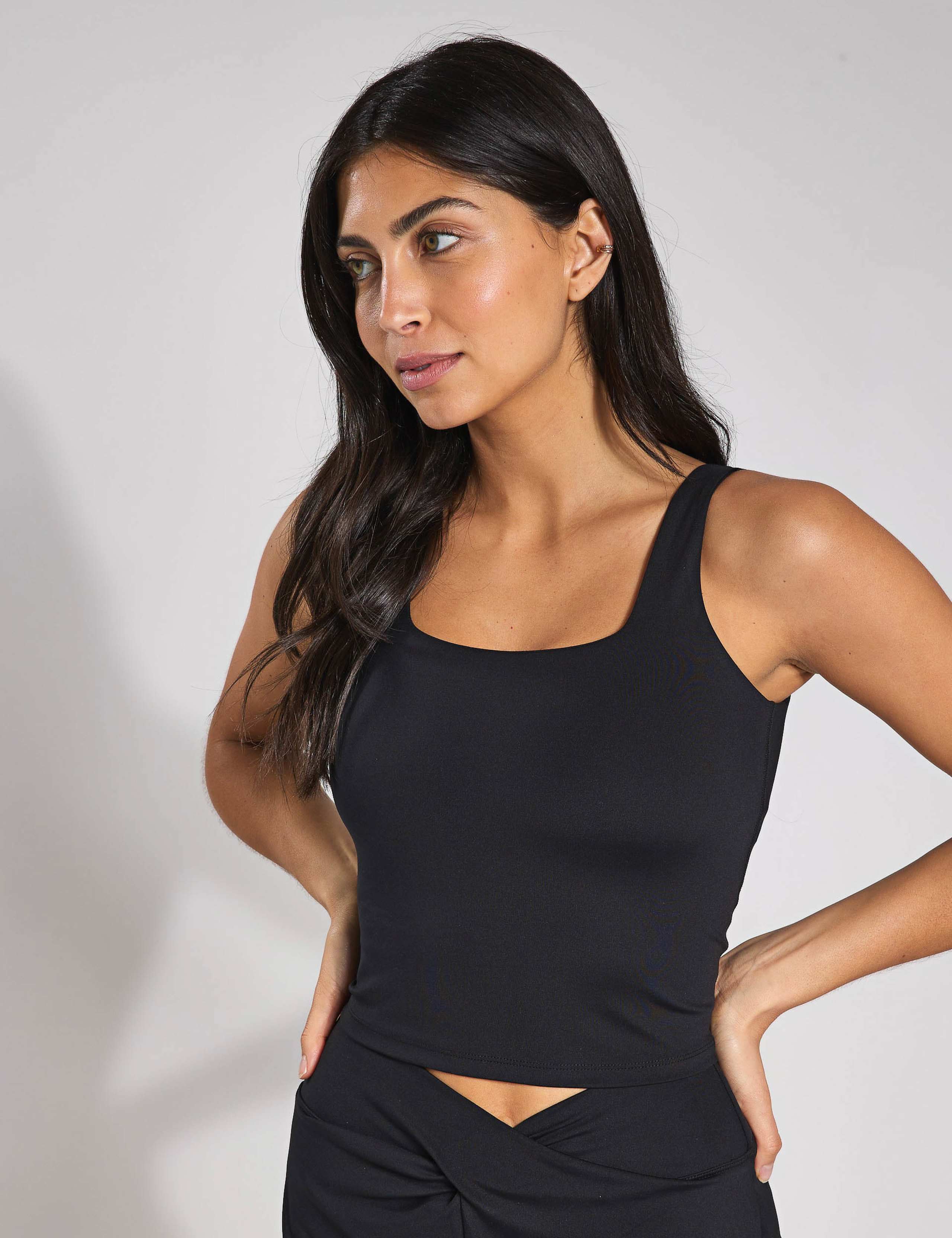 Tommy Tank Square Neck Vest Top 1 of 4