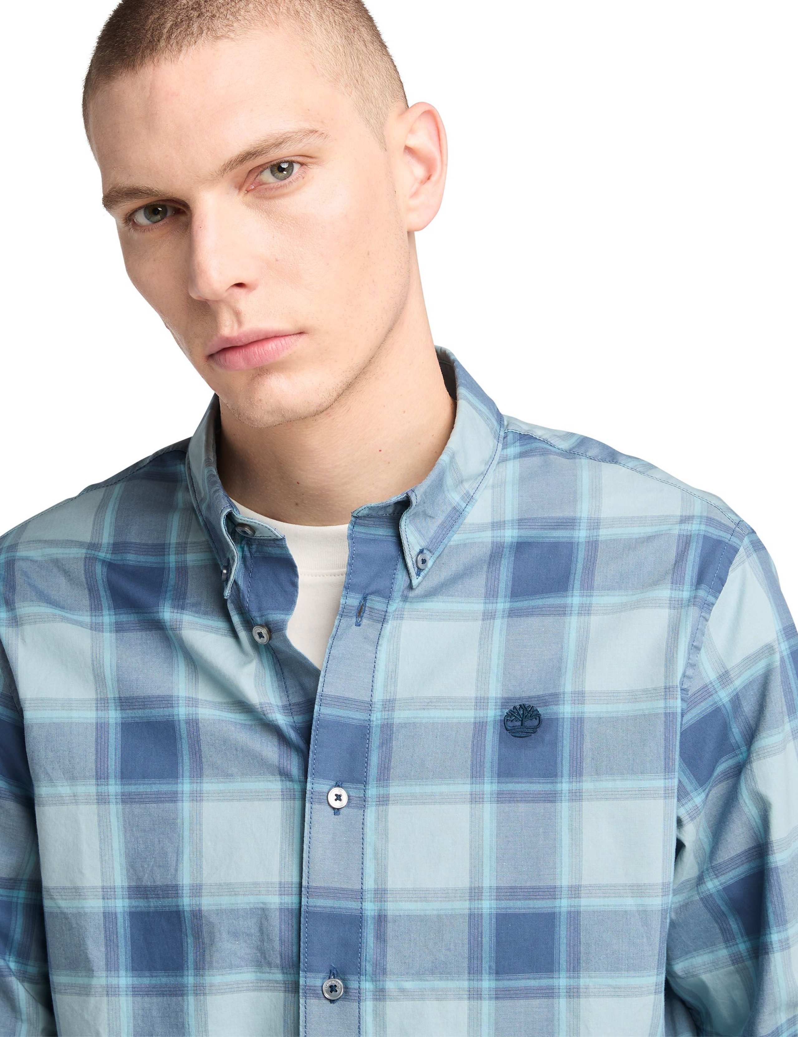 Pure Cotton Poplin Check Overshirt 5 of 5