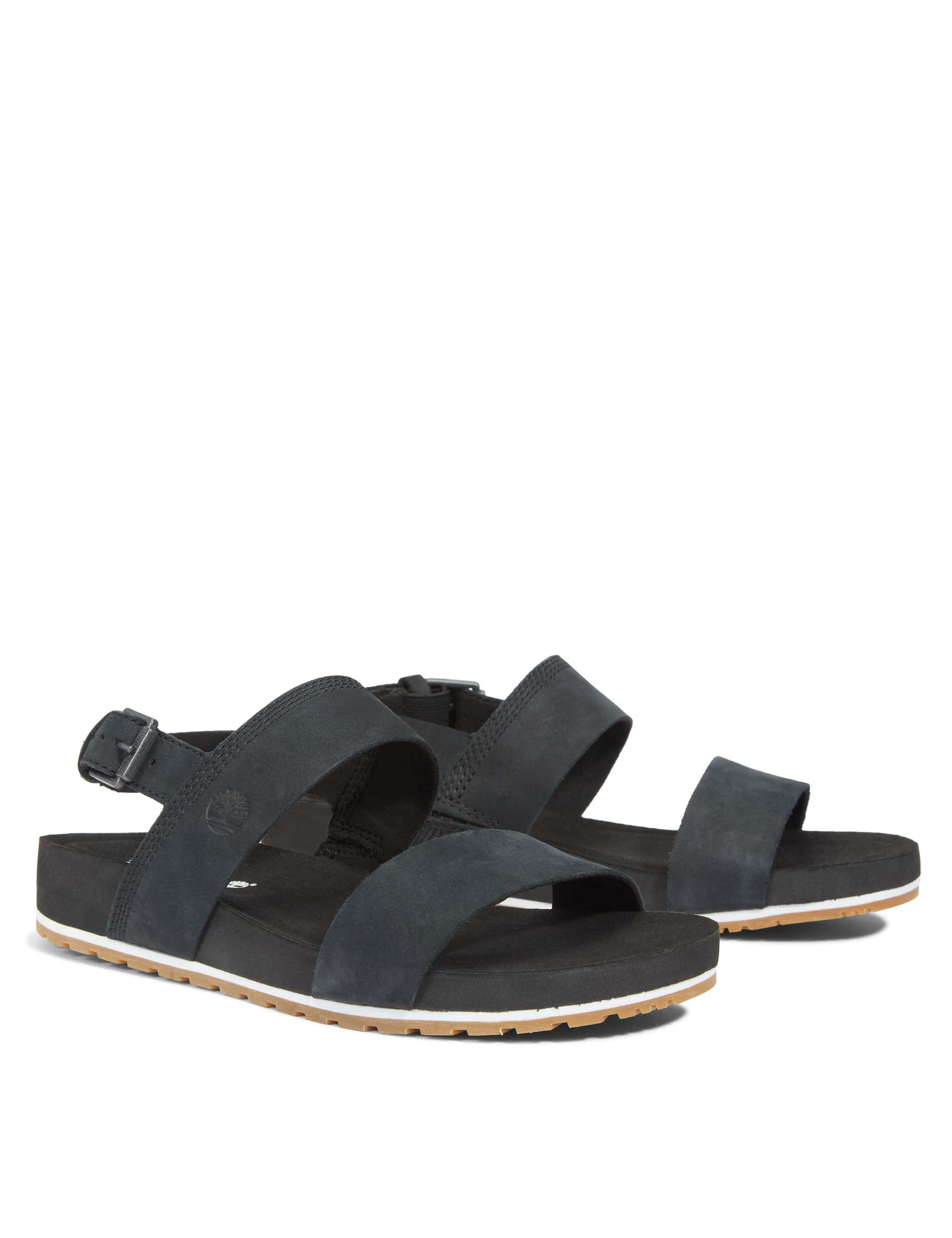 Malibu Waves Leather Ankle Strap Sandals 2 of 6