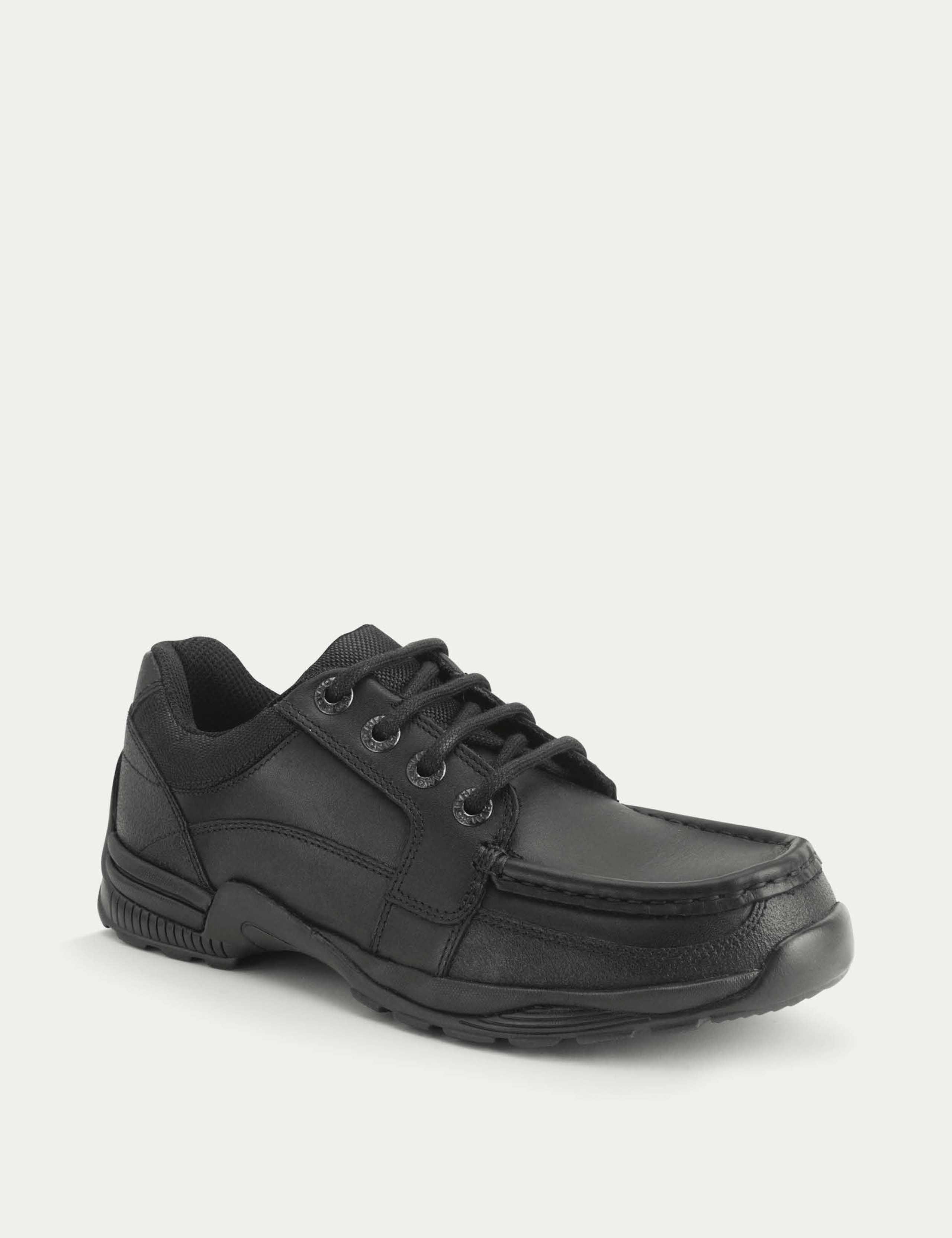 Kids' Leather Lace School Shoes (2 Large-10 Large) 2 of 3
