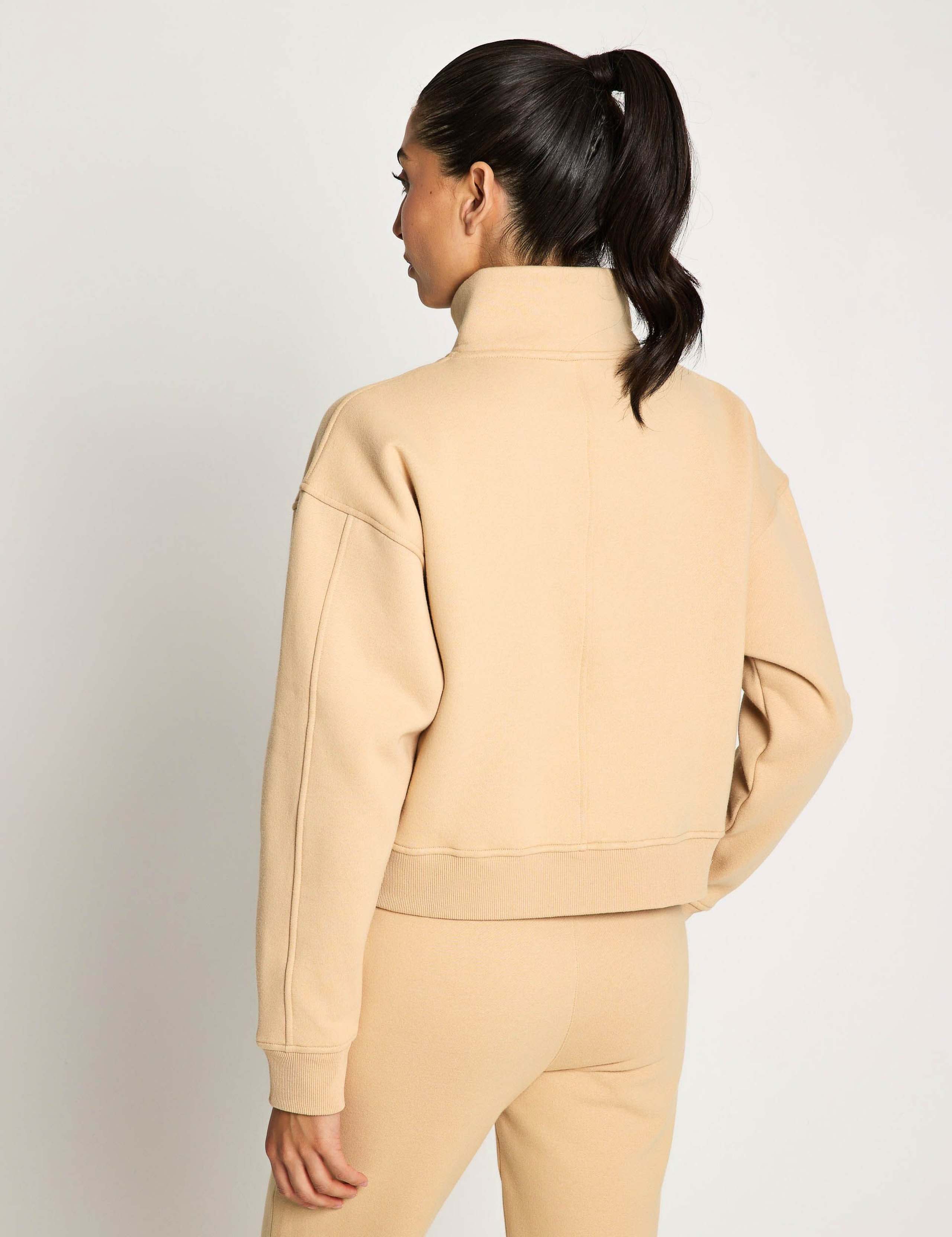 Rihanna Cotton Rich Half Zip Sweat-shirt 3 of 6