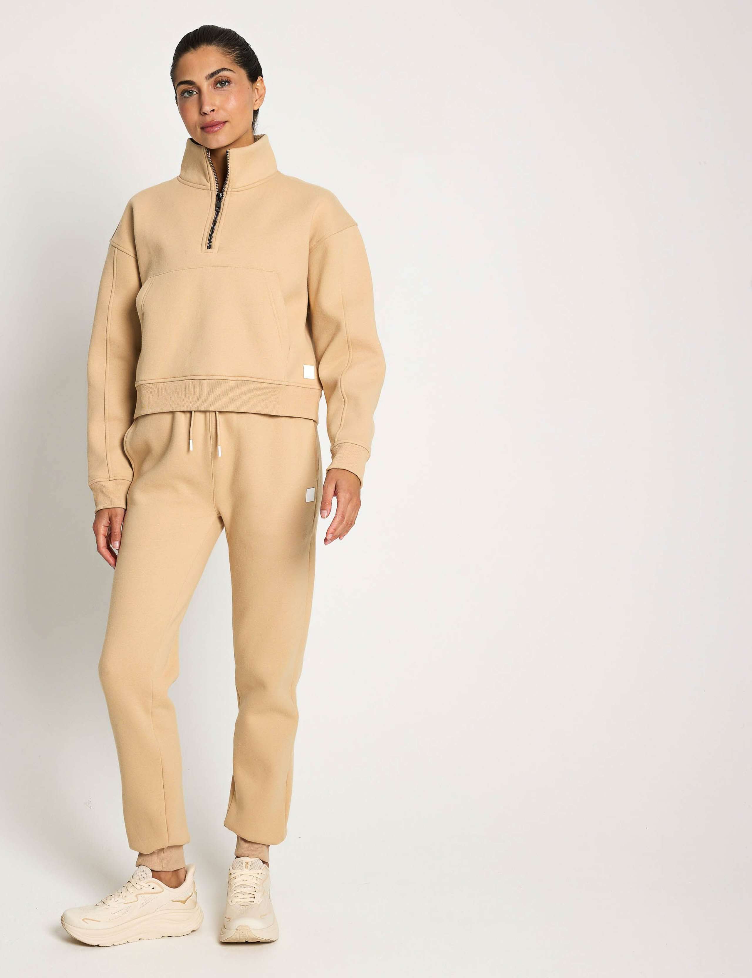 Rihanna Cotton Rich Half Zip Sweat-shirt 4 of 6