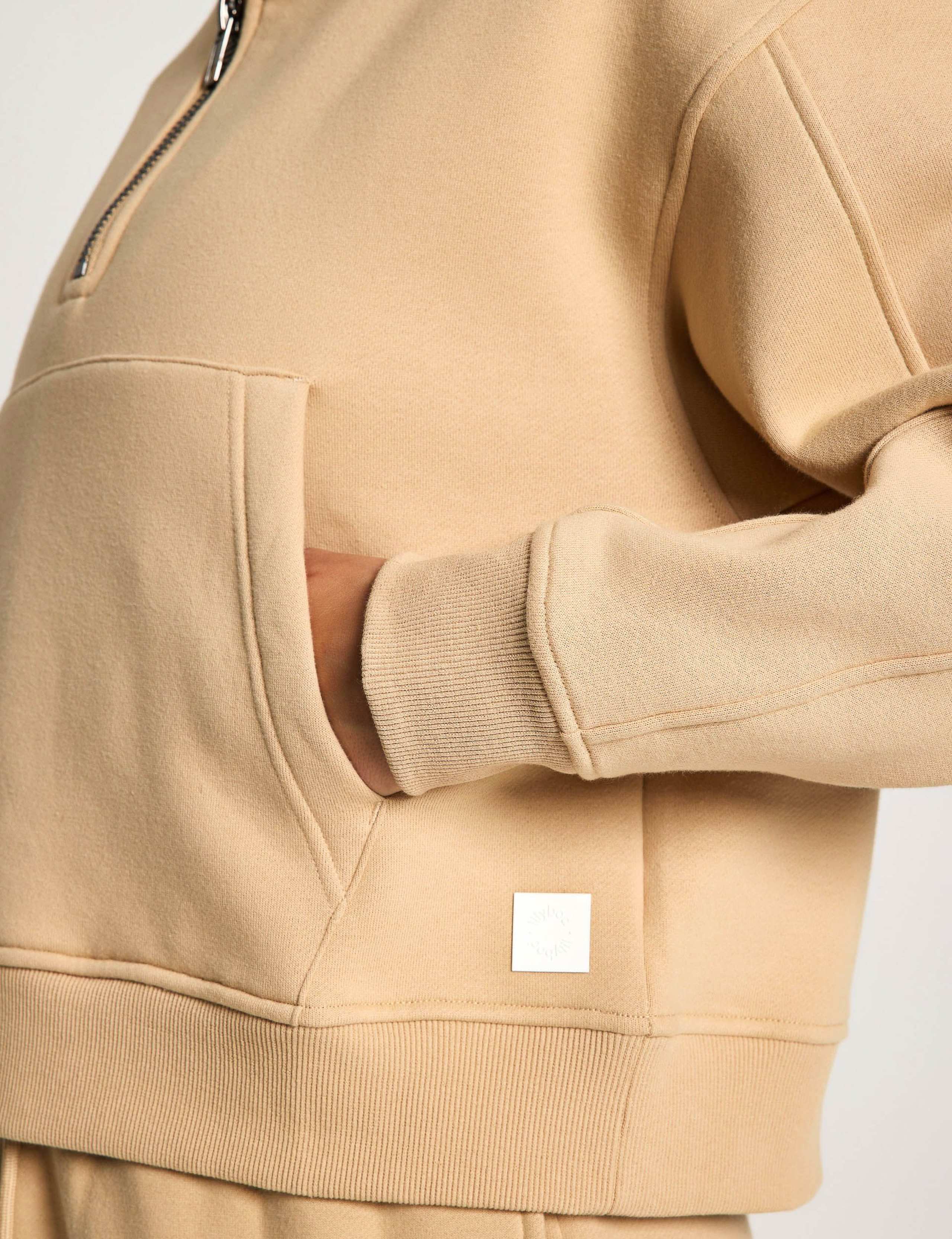 Rihanna Cotton Rich Half Zip Sweat-shirt 6 of 6