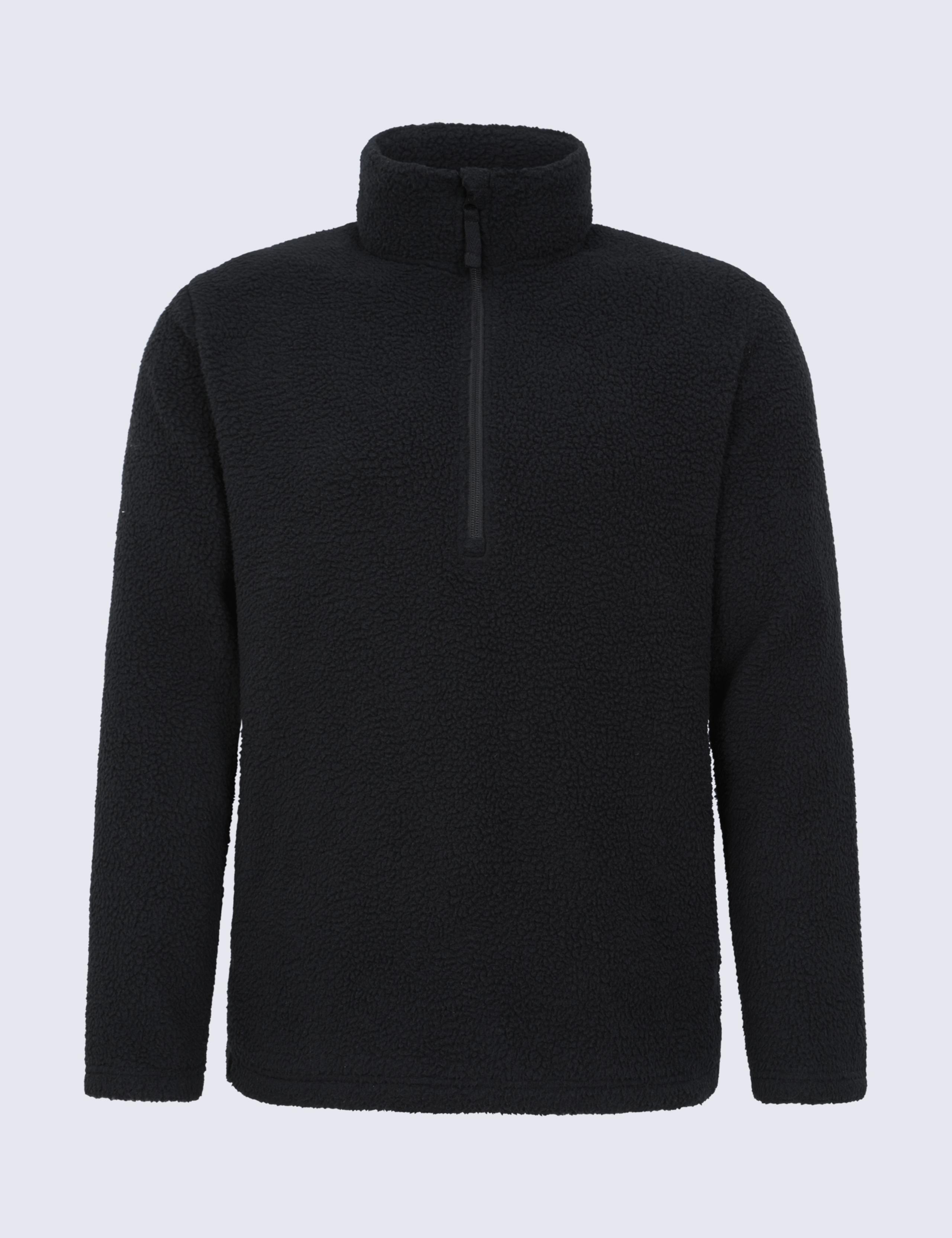 Borg Fleece Half Zip Sweatshirt 2 of 5
