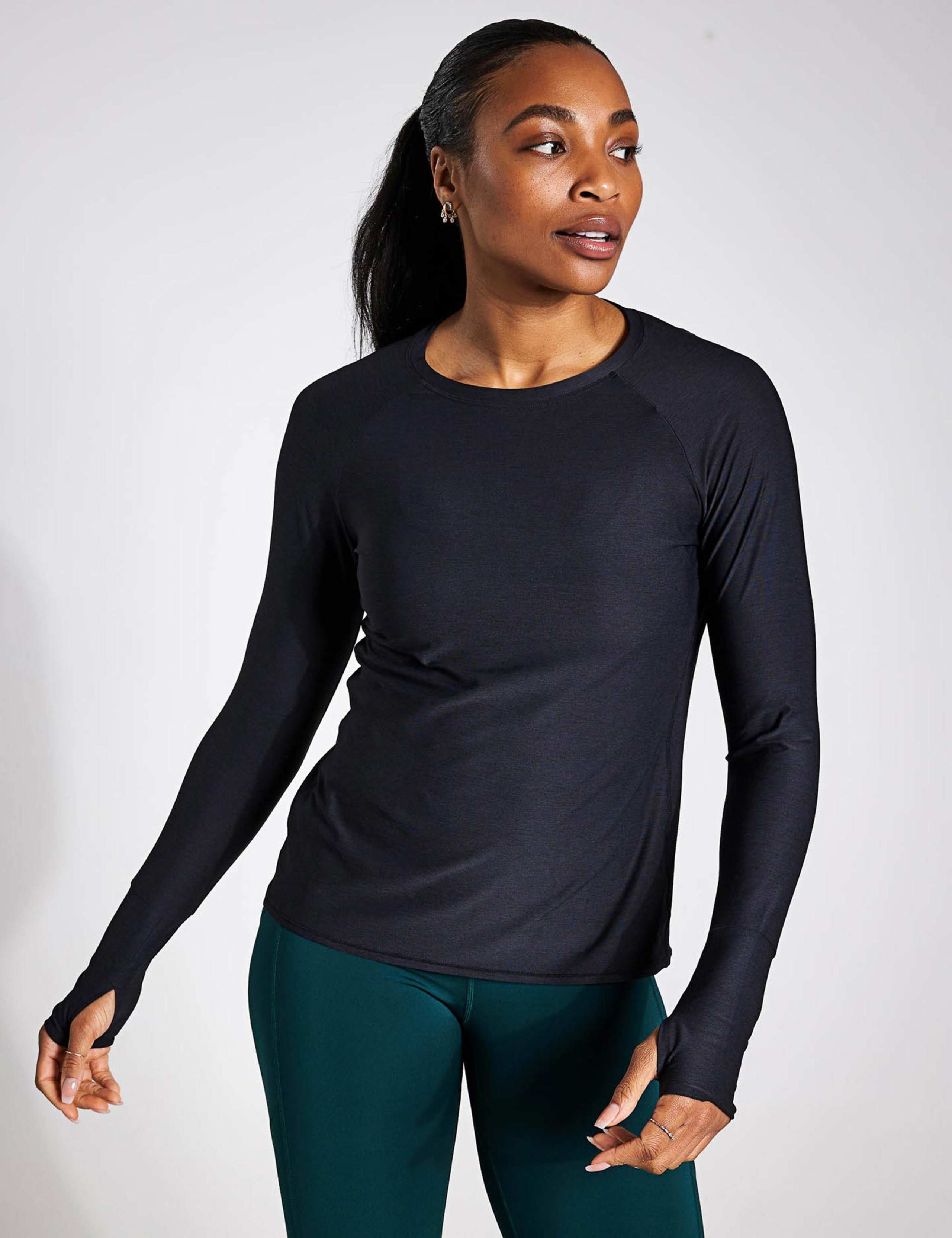 Tempo Crew Neck Relaxed Top 1 of 3