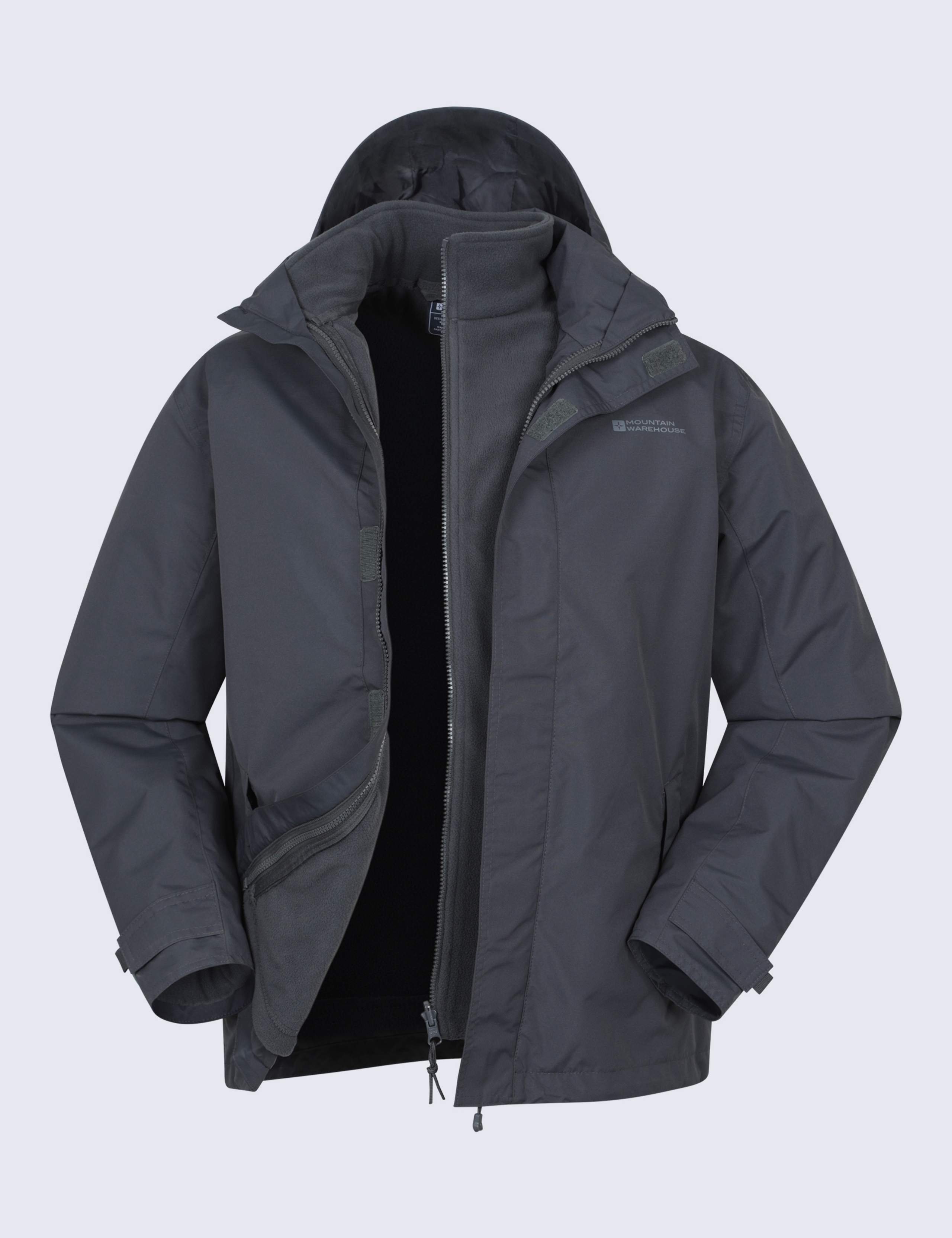 Fell 3 in 1 Water Resistant Hooded Jacket 2 of 7